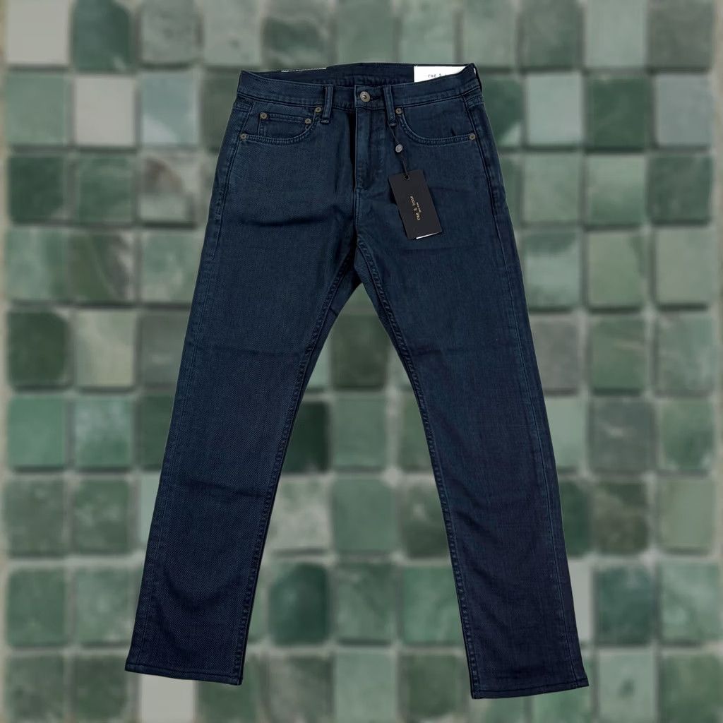 Rag & Bone rag & bone Jeans in Reflecting Pond Men 29x27 NWT Slim Stretch denim 5-Pocket Skinny Mid Rise Adult Regular Size US 29 - 1 Thumbnail