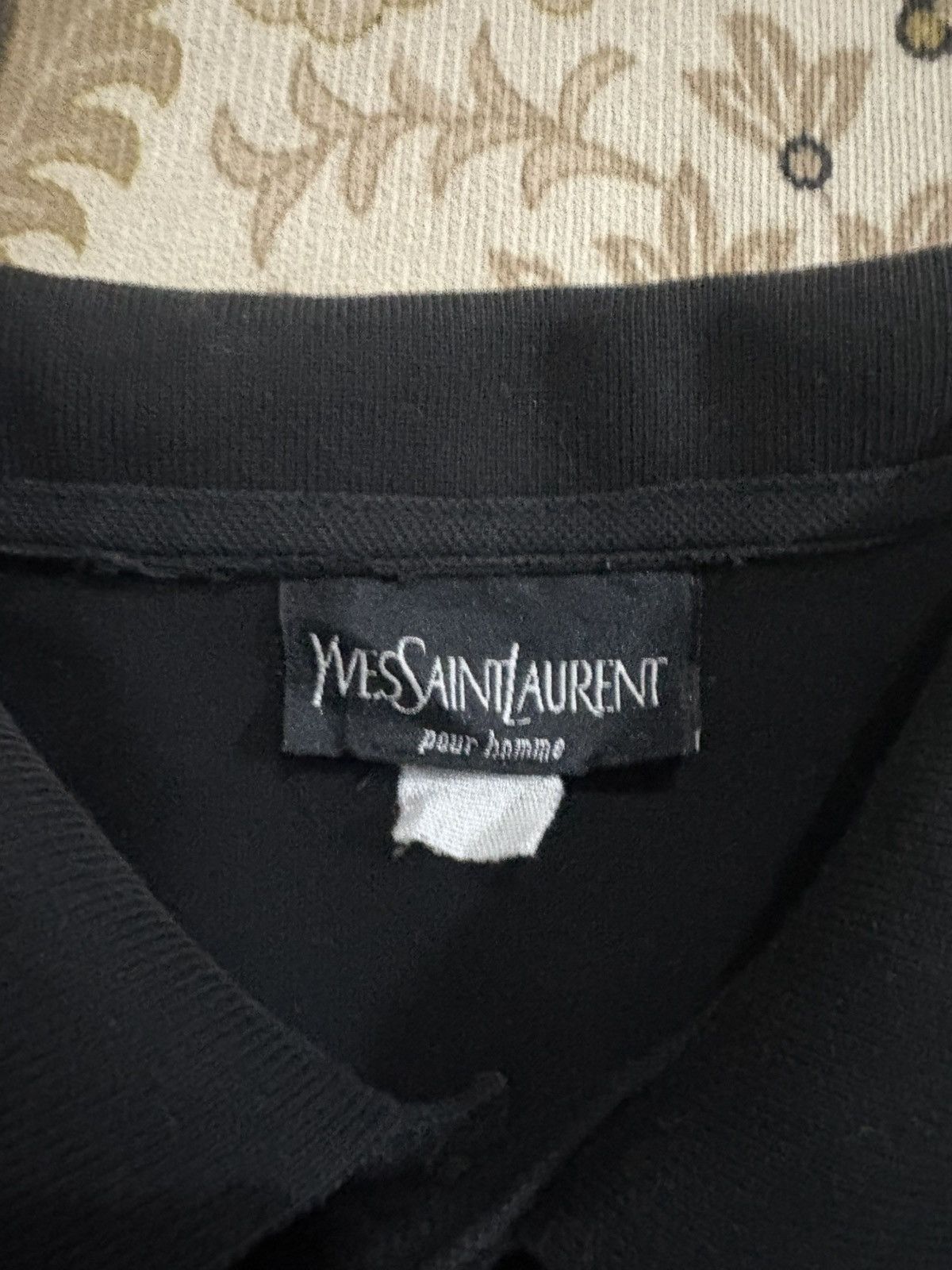 Yves Saint Laurent Yves Saint Laurent pour homme Polo Tee Size US L / EU 52-54 / 3 - 5 Thumbnail
