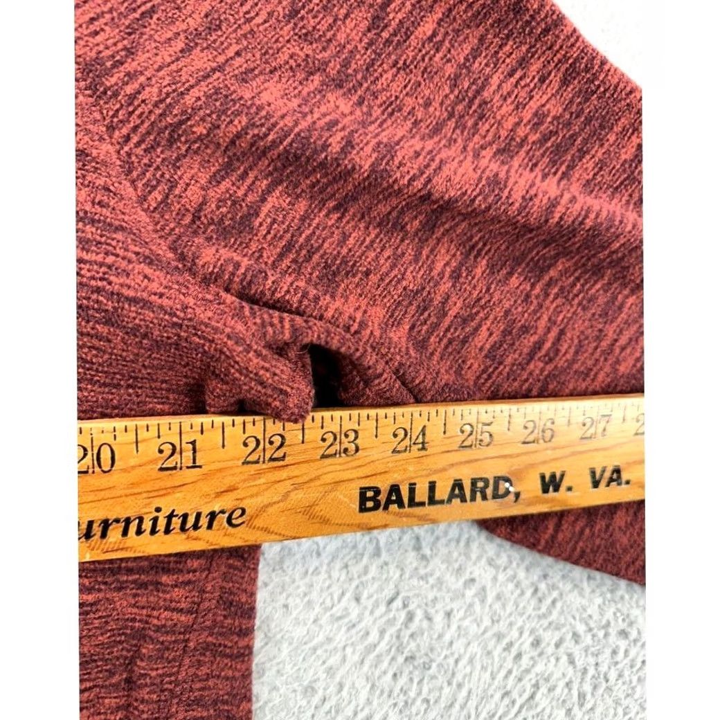 Eddie Bauer Eddie Bauer Pullover Shirt Mens Medium Maroon 1/4 Zip Logo Activewear Brethable Mock Neck Casual 100% Polyester Regular Fit Long Sleeve Size US M / EU 48-50 / 2 - 7 Thumbnail