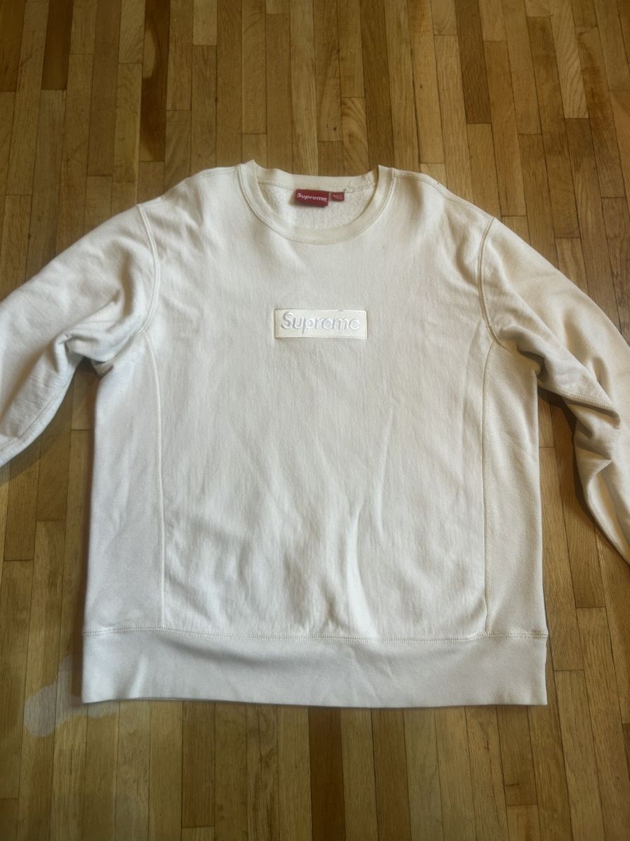Supreme Supreme Box Logo Natural Size US L / EU 52-54 / 3 - 1 Thumbnail