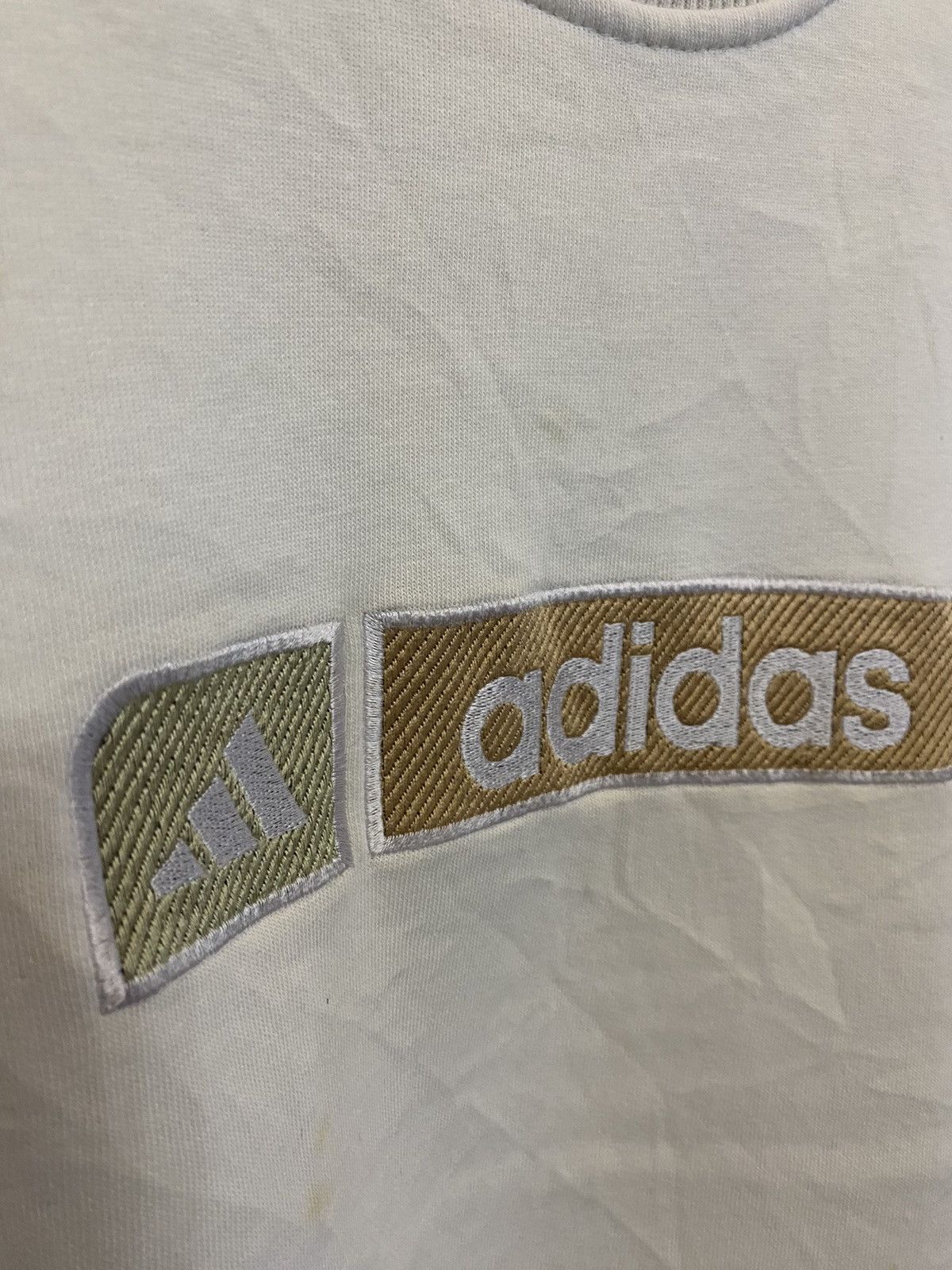 Adidas Adidas Embroidery Logo Sweatshirt Size US L / EU 52-54 / 3 - 3 Thumbnail