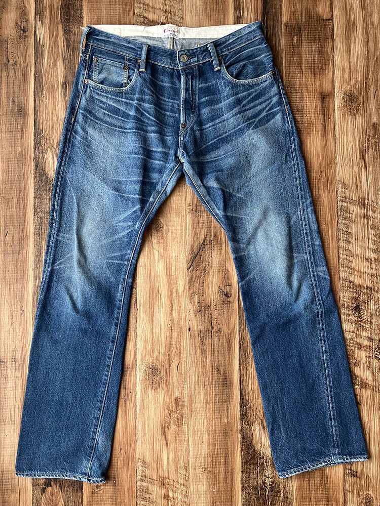 Japanese Brand CANTON OVERALLS 500-120UD W32xL31 1920’s 201-type Size US 32 / EU 48 - 3 Thumbnail