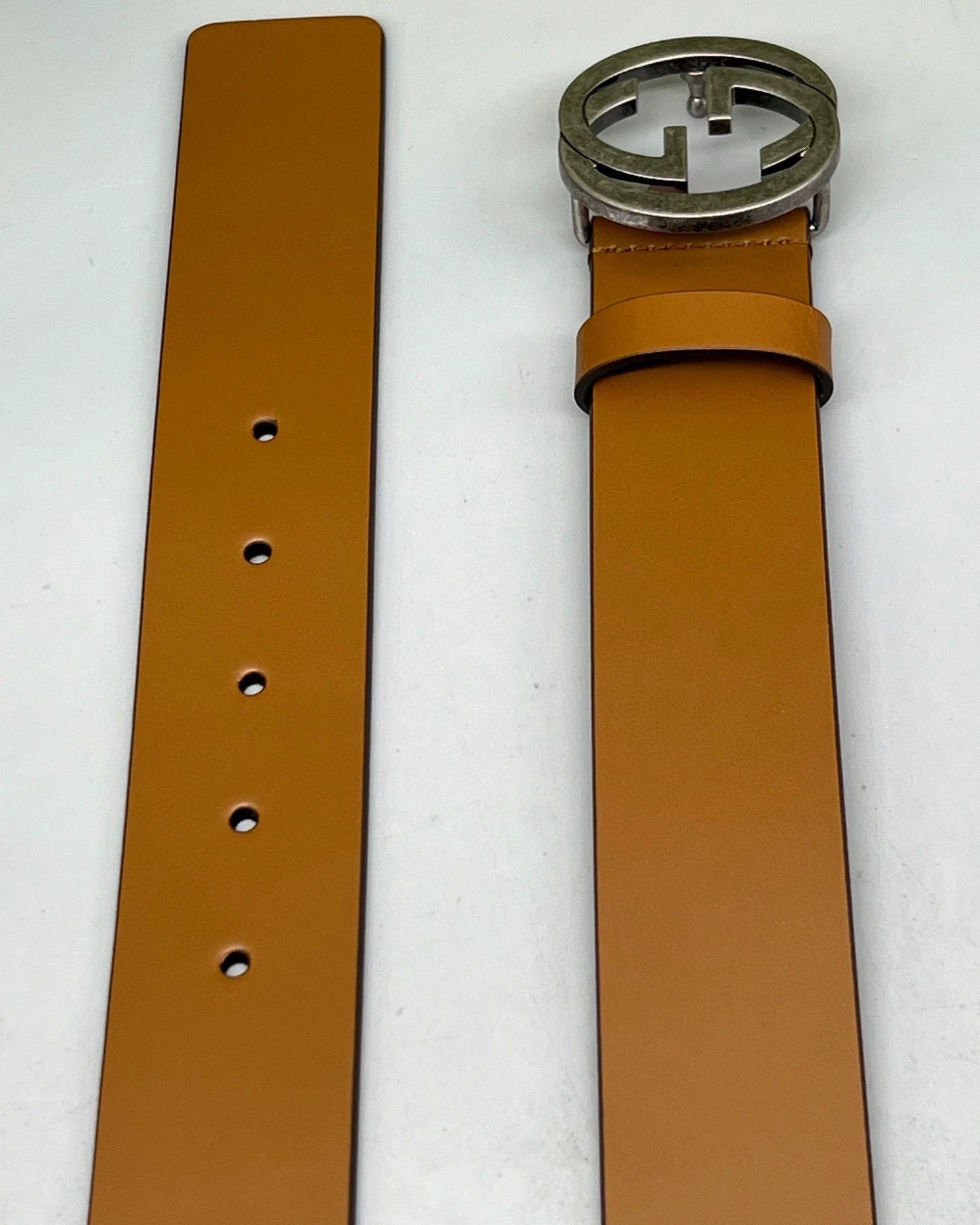 Gucci gucci brown double g buckle belt Size ONE SIZE - 4 Thumbnail