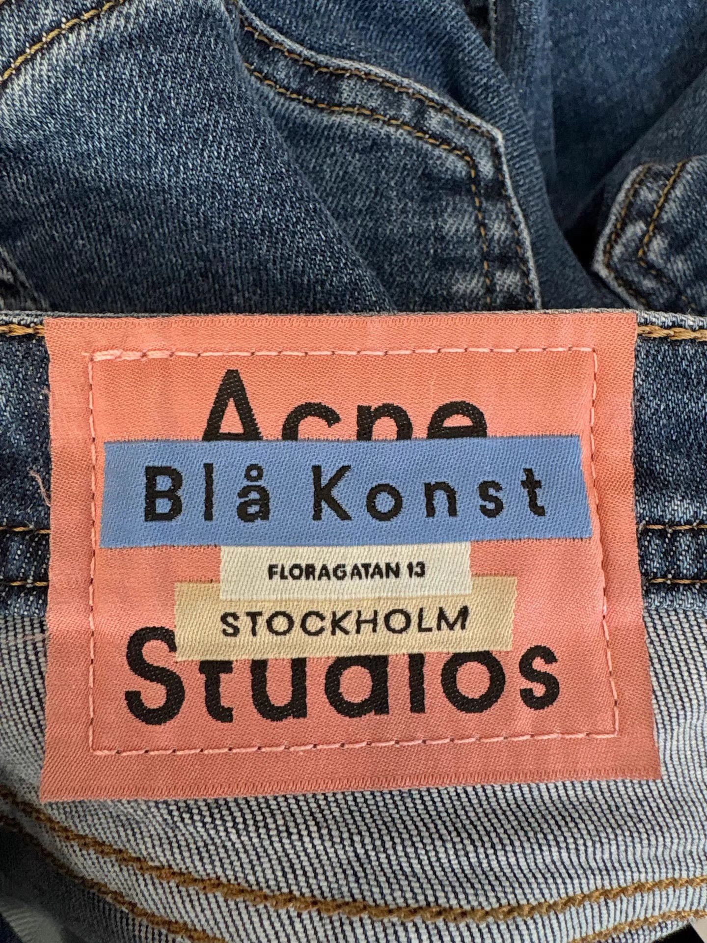 Acne Studios ACNE STUDIOS Back Leather Label Jeans K1 Size US 32 / EU 48 - 4 Thumbnail
