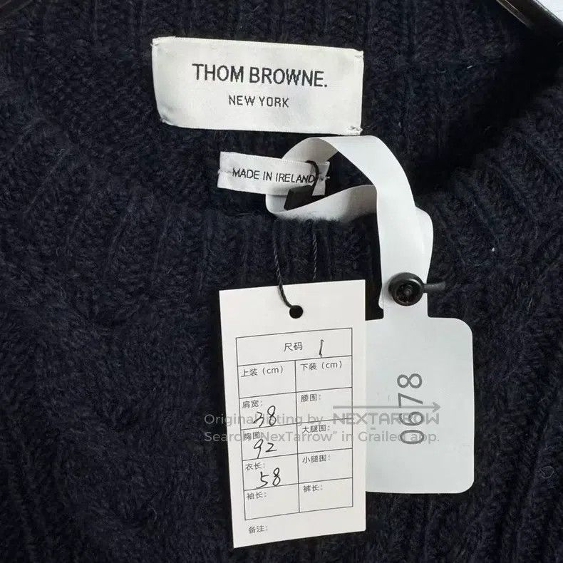Thom Browne Thom Browne Wool and Mohair Sweater Size US S / EU 44-46 / 1 - 2 Thumbnail