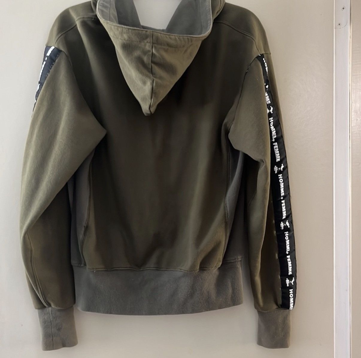 Homme + Femme La Homme + Femme olive green zip up hoodie Size US S / EU 44-46 / 1 - 3 Thumbnail