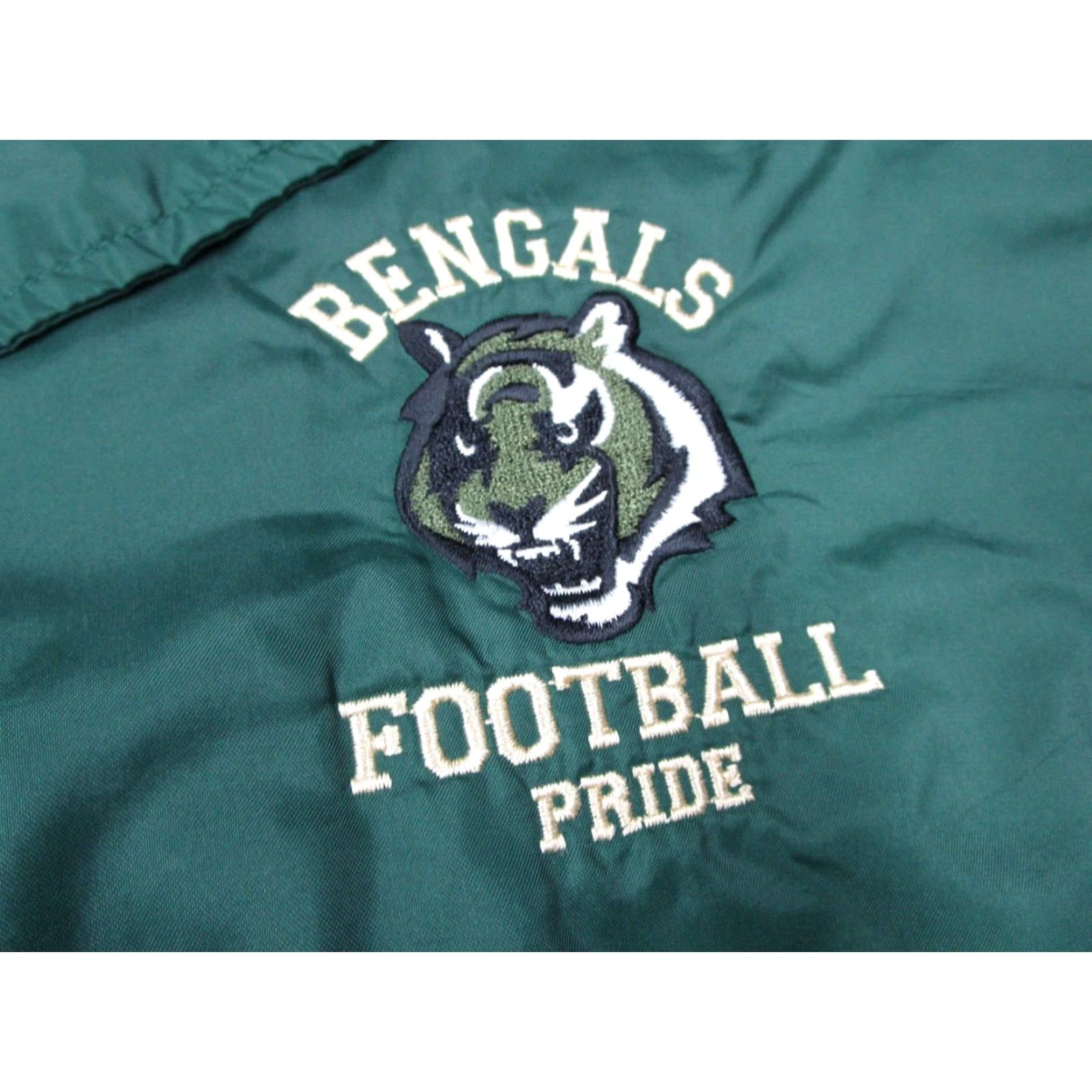 Coach CARDINAL Jacket Mens Green Coach Snap Front Bengals Football Retro 2XL XXL Mens Size US XXL / EU 58 / 5 - 2 Thumbnail