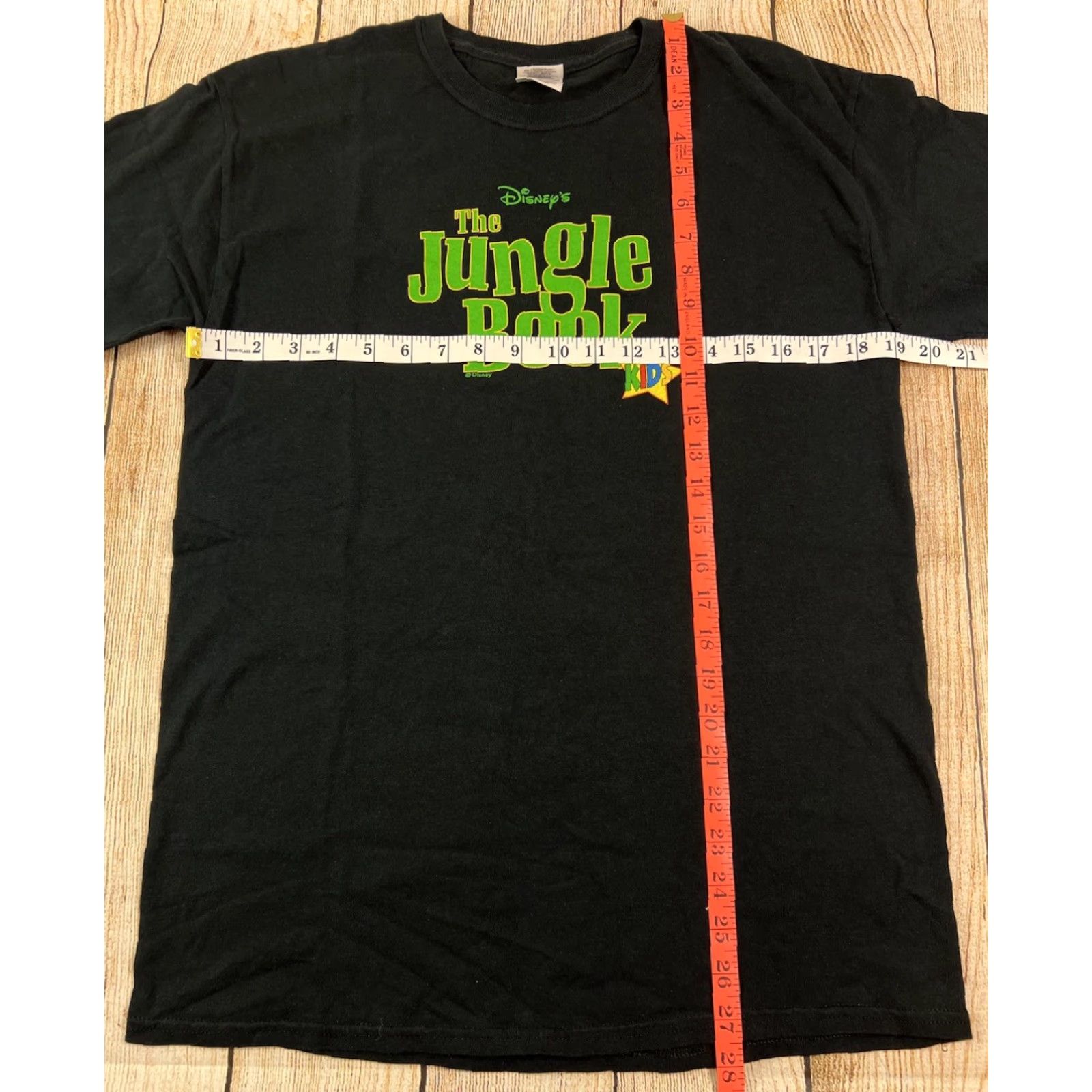 Disney VINTAGE Disney Jungle Book T-Shirt Black Medium Men M Short Sleeve Promo Movie Shirt Size US M / EU 48-50 / 2 - 4 Thumbnail
