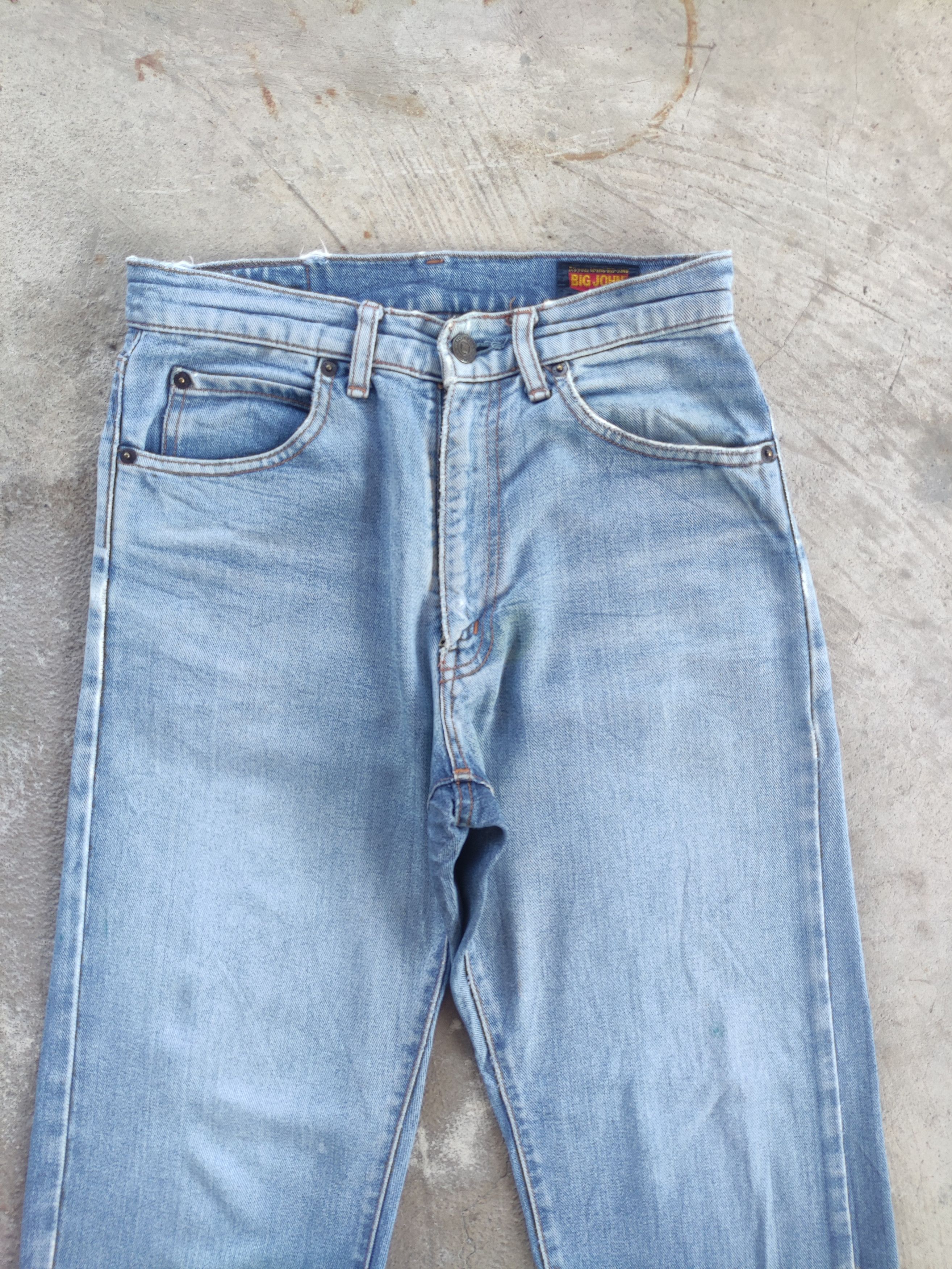 Big John Vintage Big John Jean Distressed Faded Denim Pants Size US 28 / EU 44 - 3 Thumbnail