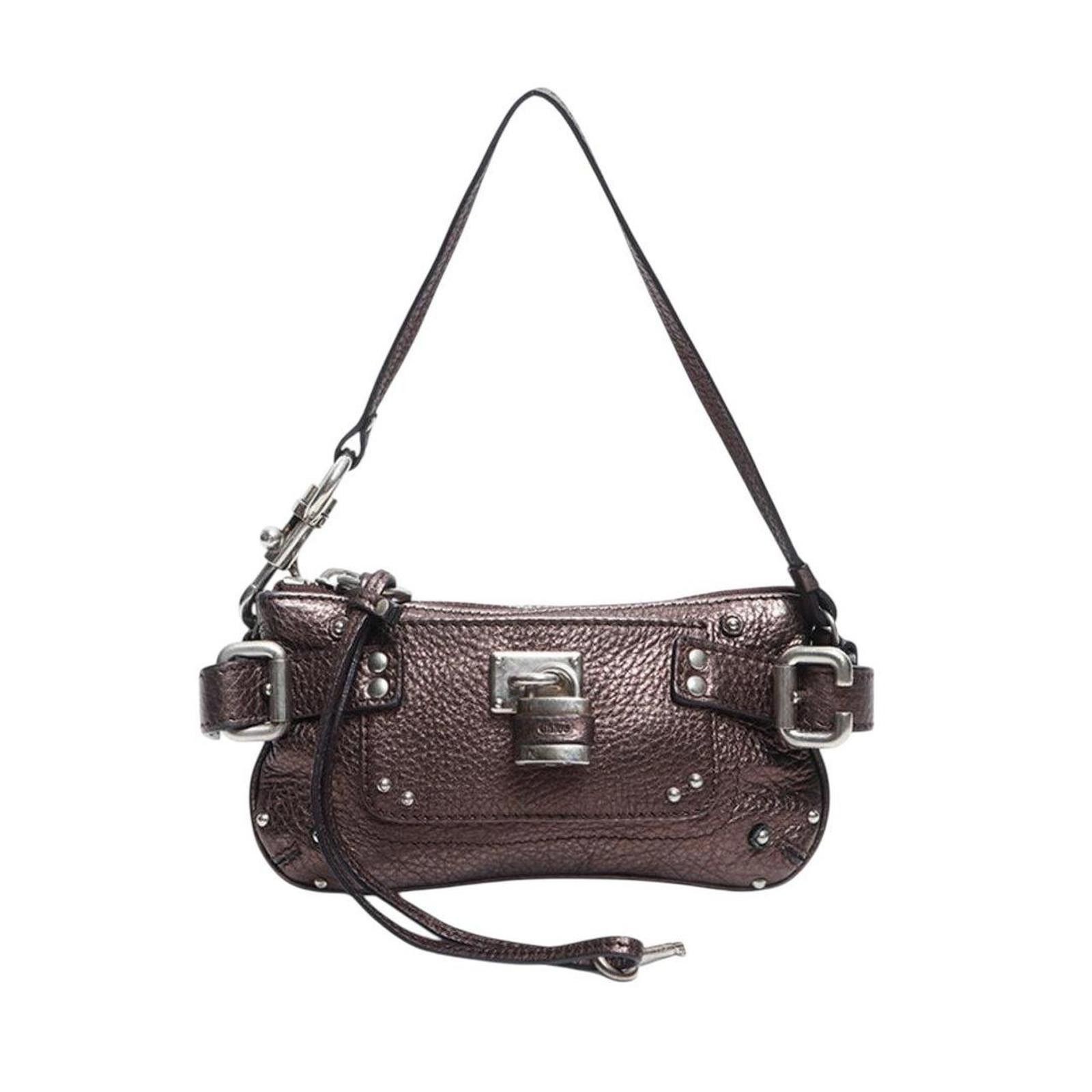 chloma Chloé Women's Purple and Grey Bag Size ONE SIZE - 1 Thumbnail