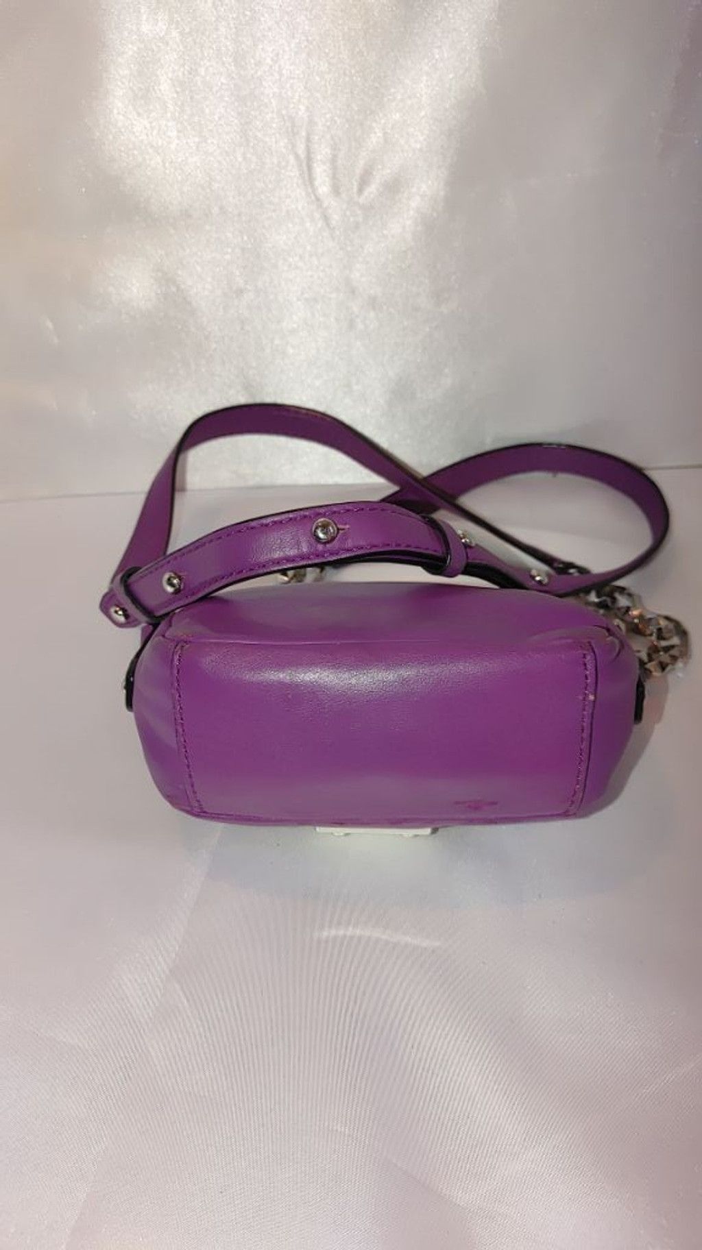 Karl Lagerfeld Karl Lagerfeld Paris Mini Agness Quilted Leather Crossbody Size ONE SIZE - 5 Thumbnail