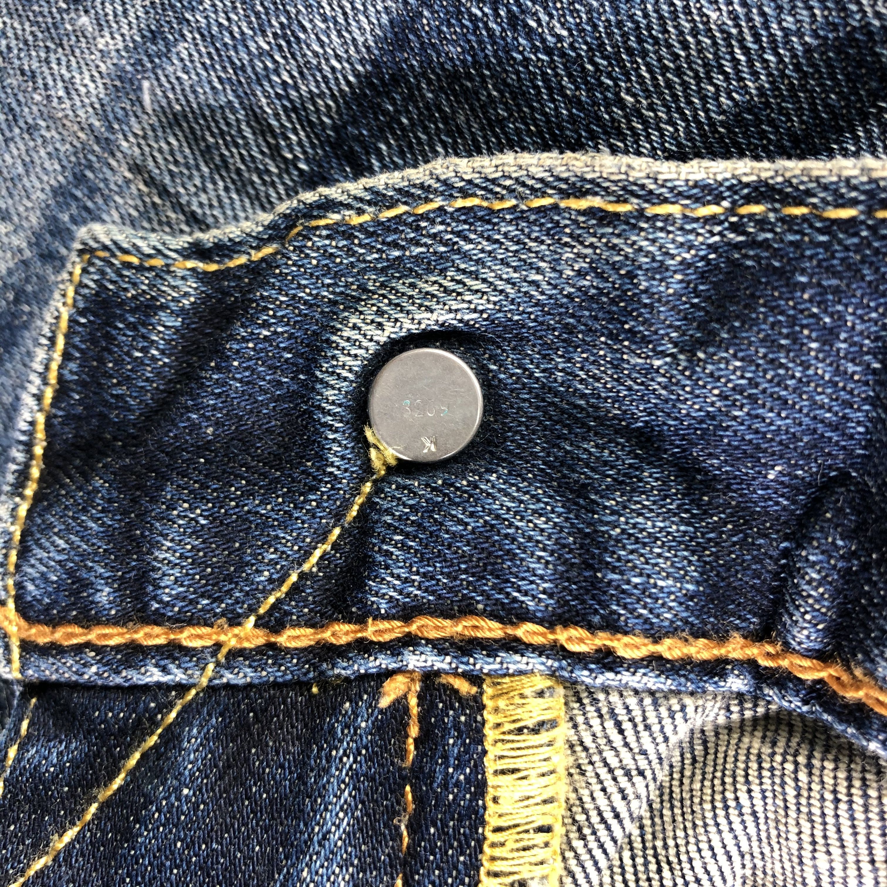 Levi's Vintage Blue Wash Levis 551 Jeans-J3824 Size US 30 / EU 46 - 11 Thumbnail