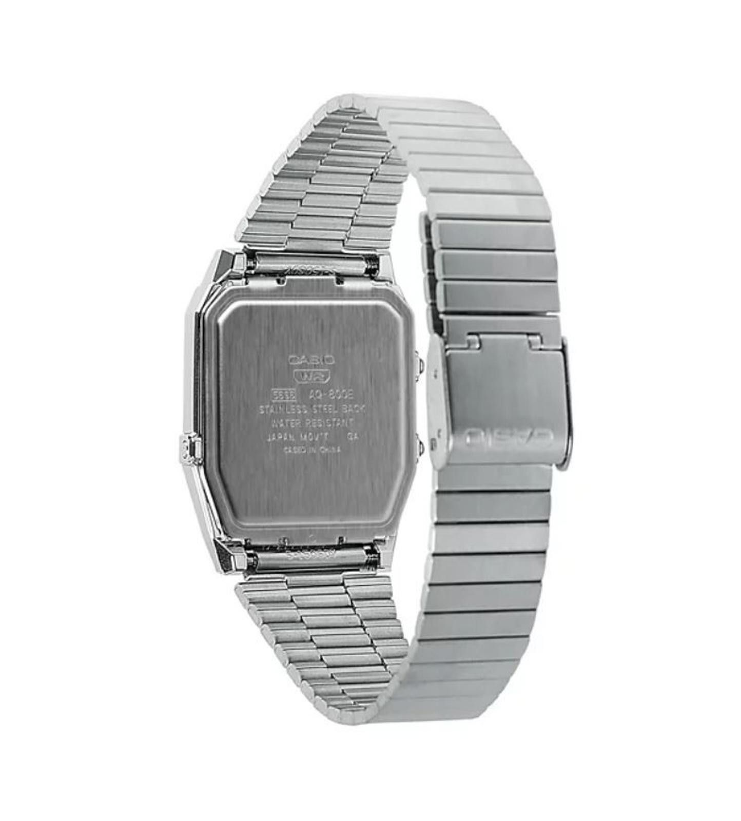 Casio Casio Unisex Silver Tone Stainless Steel Watch AQ800E-3AVT Size ONE SIZE - 3 Thumbnail