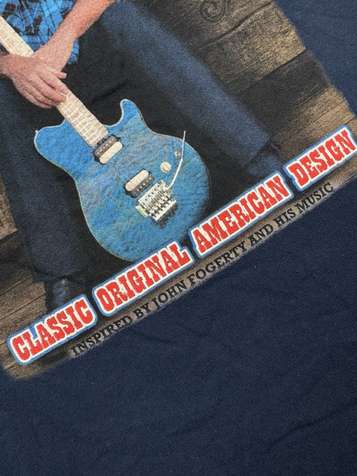 Band Tees × Vintage Vintage 00s John Fogerty fortunate son graphic band tee Size US L / EU 52-54 / 3 - 6 Thumbnail