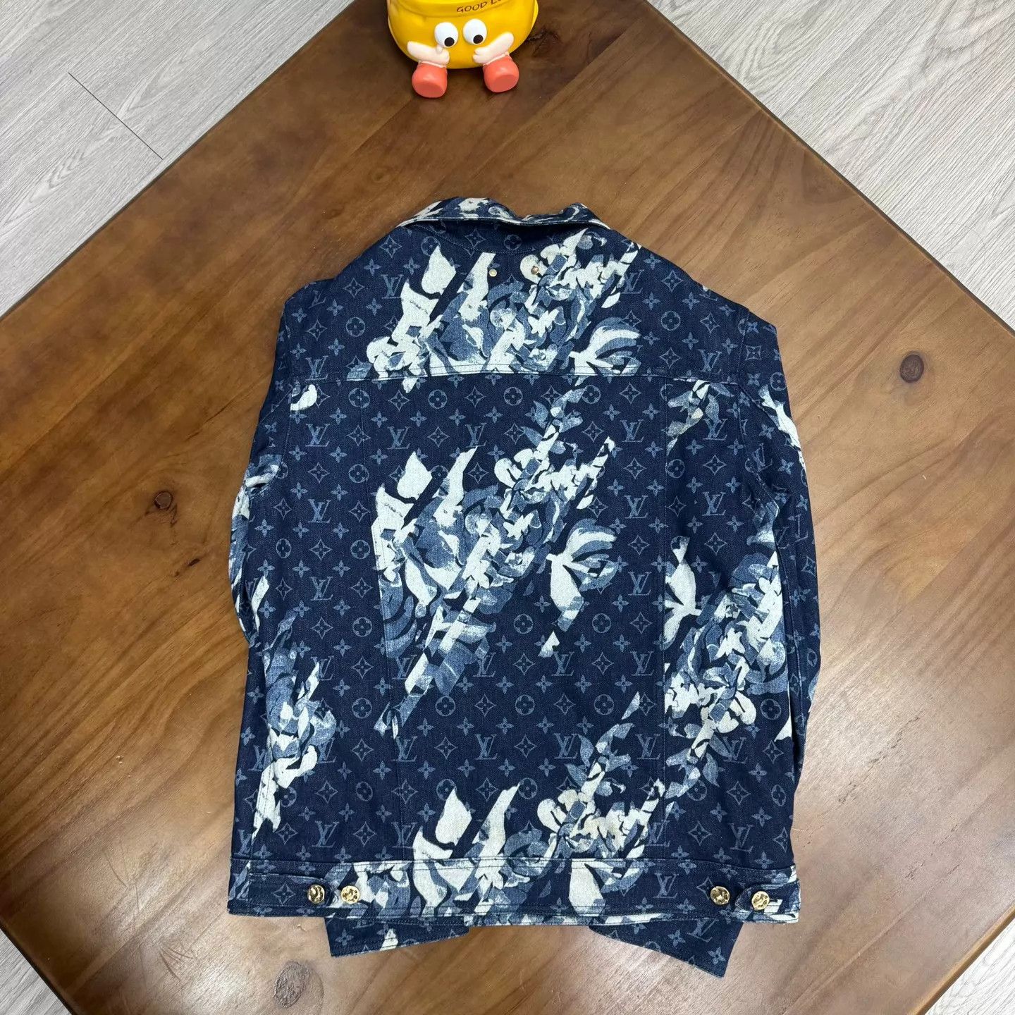 Louis Vuitton LV Tie-Dye All-Over Print Denim Jacket dbk 50 New Size US M / EU 48-50 / 2 - 2 Thumbnail