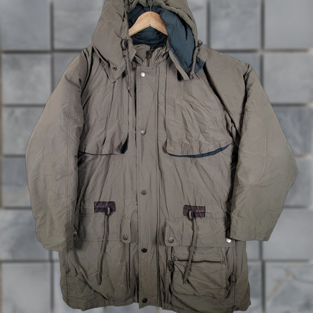 London Fog VINTAGE London Fog Down Liner 3way All Season Shell Hood Jacket Mens Regular L Brown Size US L / EU 52-54 / 3 - 1 Thumbnail