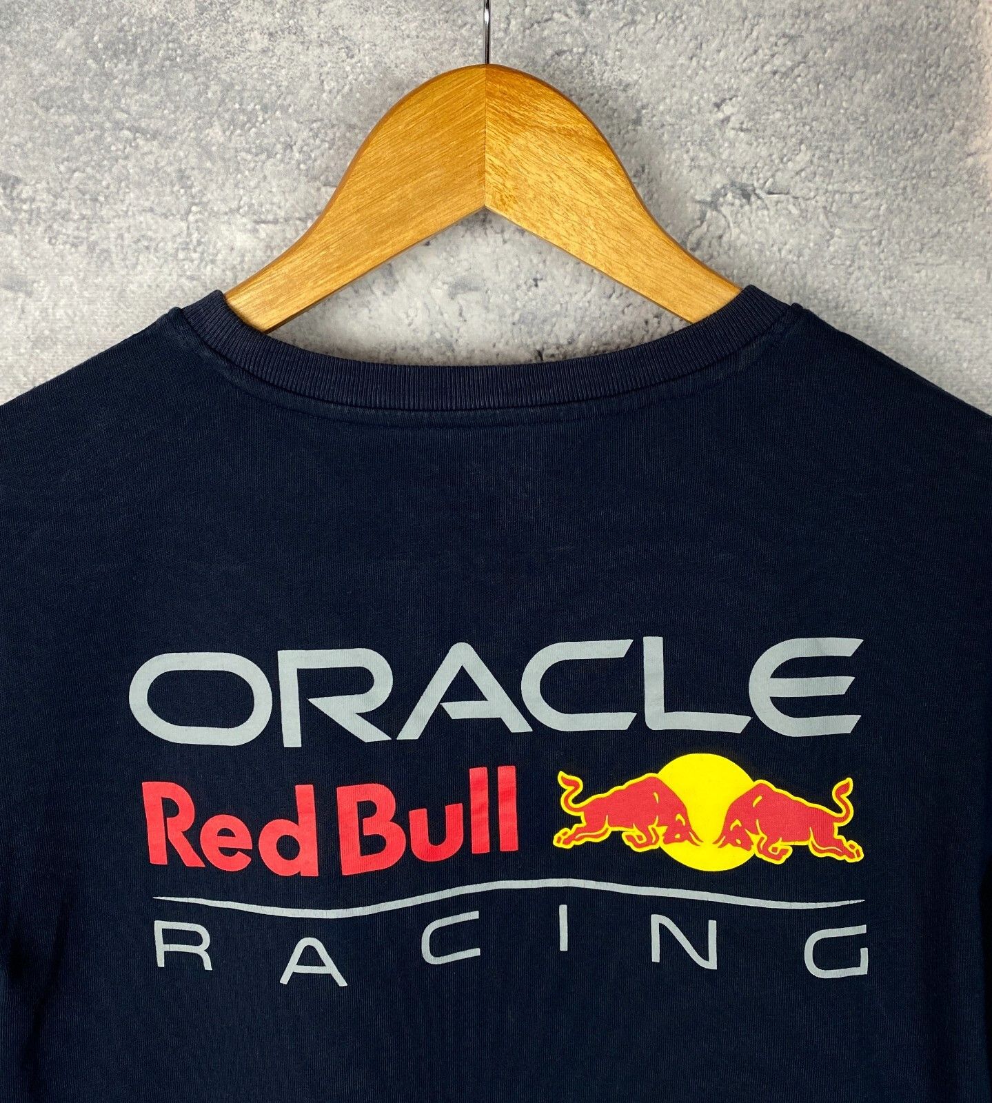 Red Bull Oracle Red Bull Racing Tee Men's Size XL Blue Short Sleeve ` Size US XL / EU 56 / 4 - 6 Thumbnail