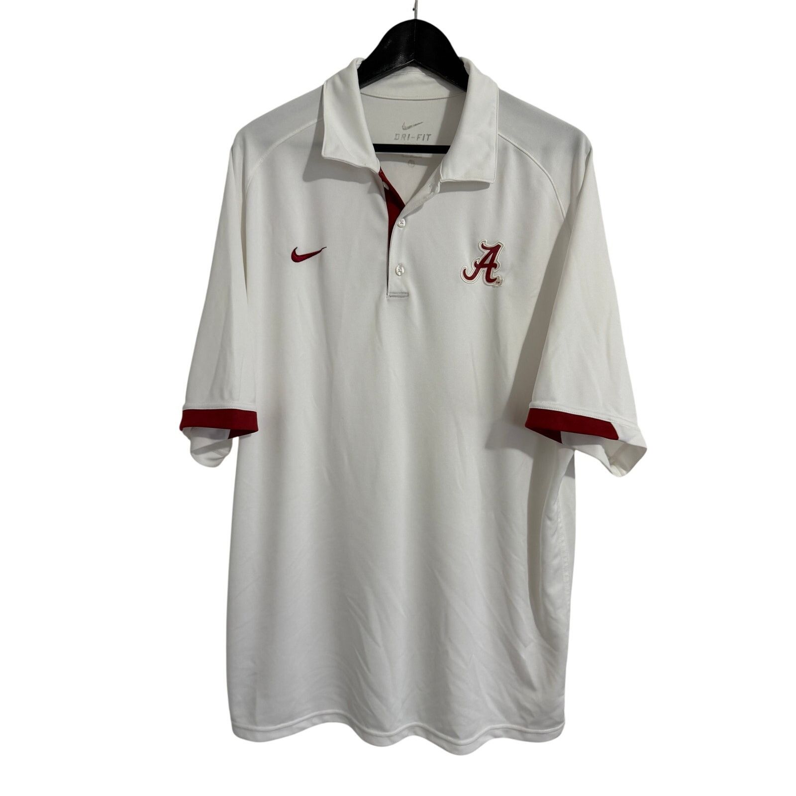 Nike Alabama Crimson Tide Nike Dri-Fit Polo Size XL Size US XL / EU 56 / 4 - 1 Thumbnail