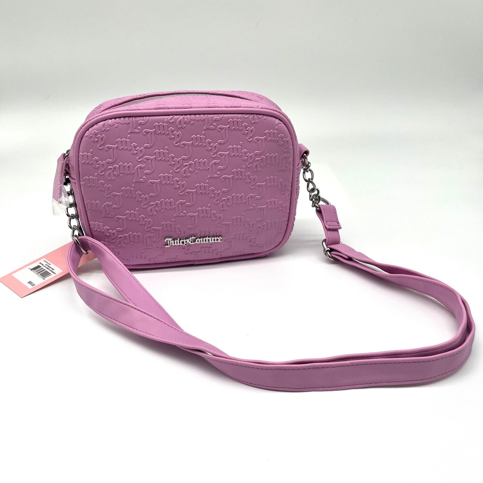 Juicy Couture JUICY COUTURE NWT Pink Embossed Crossbody Bag Size ONE SIZE - 4 Thumbnail