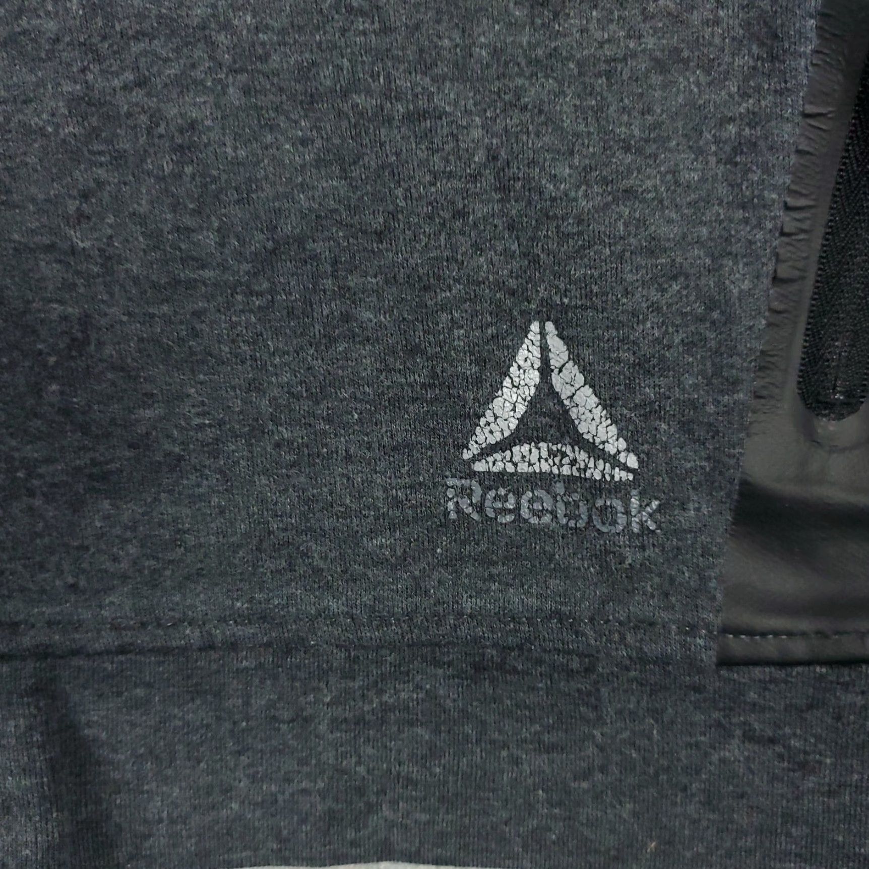 Reebok Reebok Hoodie Mens Large Gray Casual Full Zip Sweatshirt Activewear Size US L / EU 52-54 / 3 - 2 Thumbnail