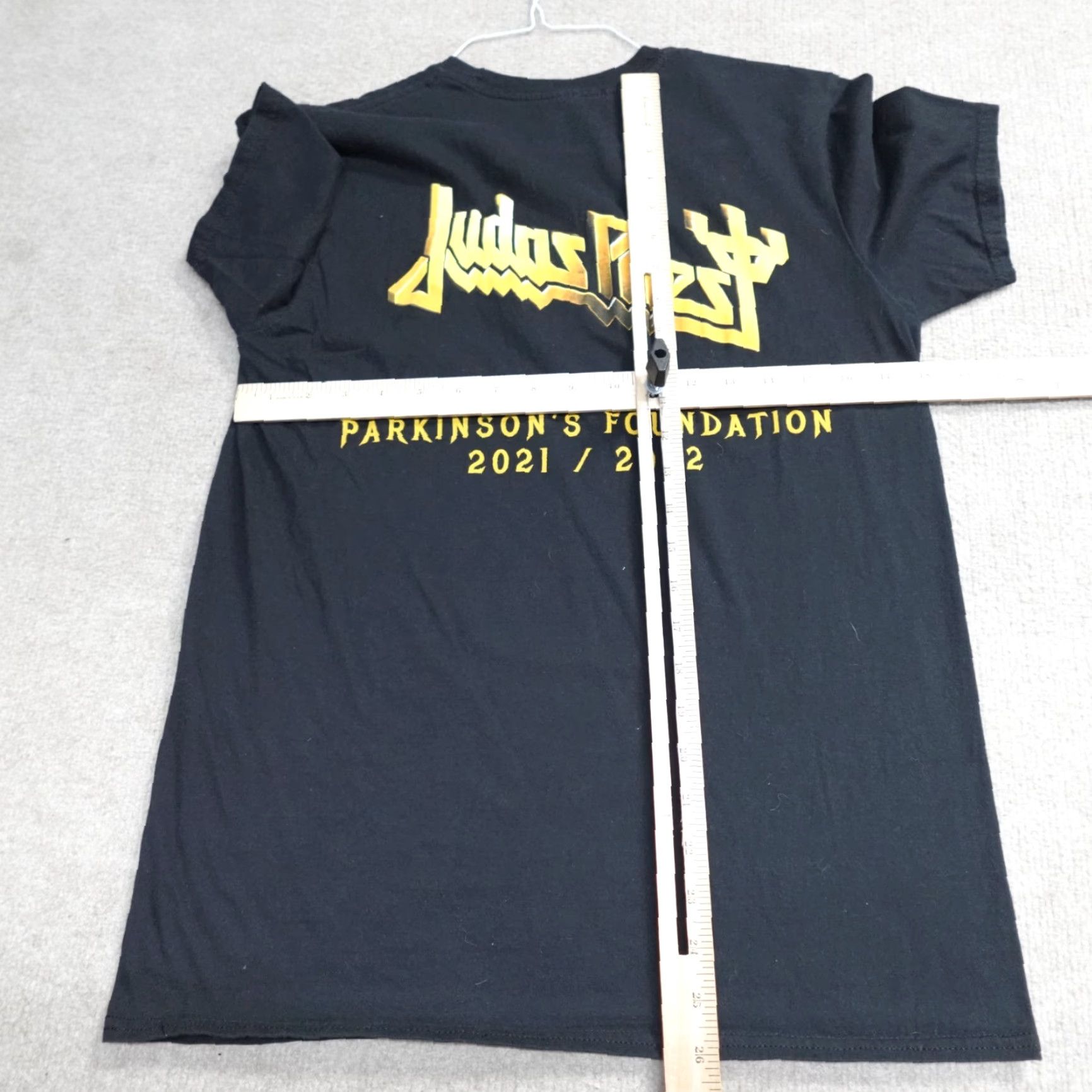 Doublet Judas Priest T-shirt Black Medium Double Sided 50 Years Tipton Foundation Band Mens T-Shirt Size US M / EU 48-50 / 2 - 3 Thumbnail