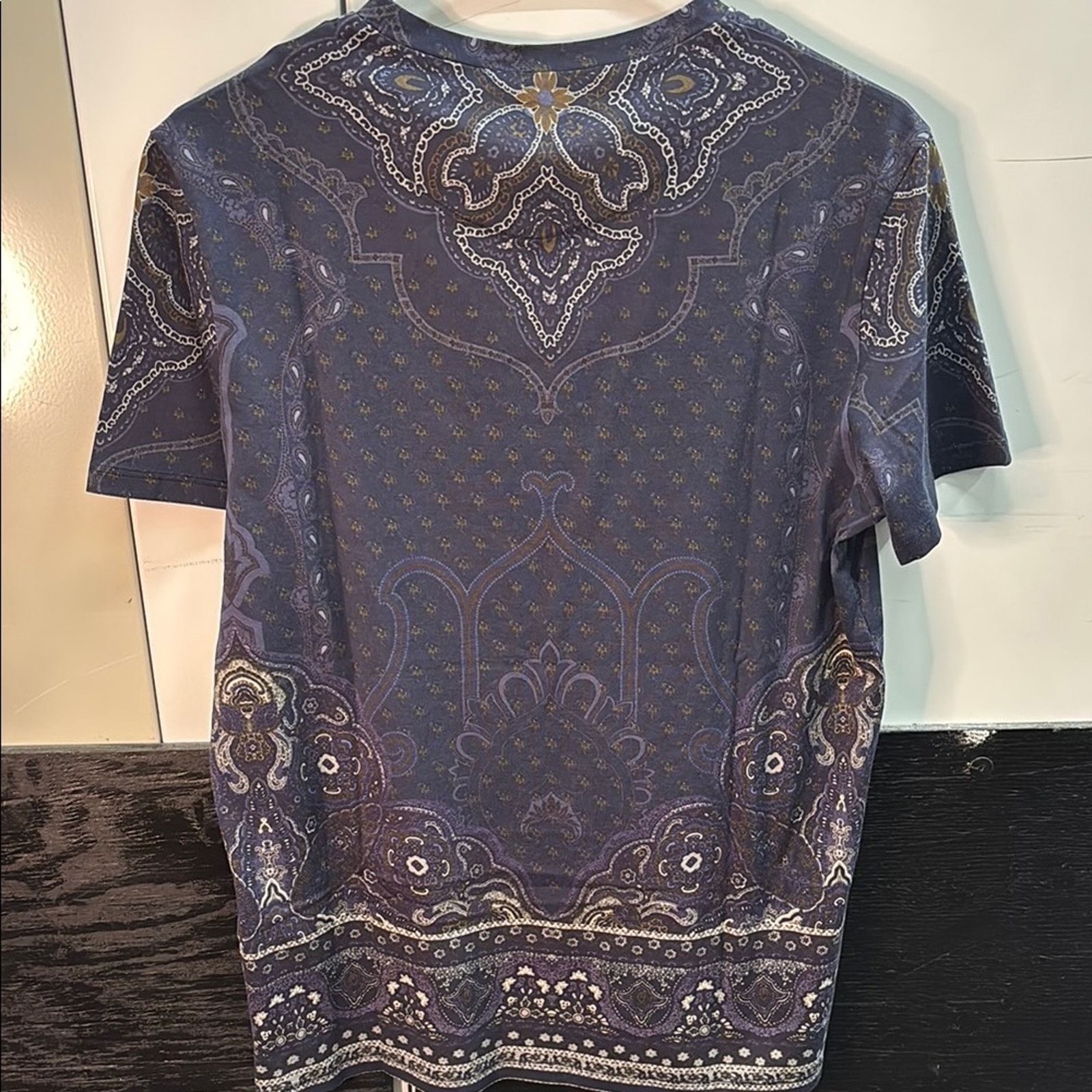Etro NWT Etro Blue and Purple Paisley Shirt Size M Size M / US 6-8 / IT 42-44 - 4 Thumbnail