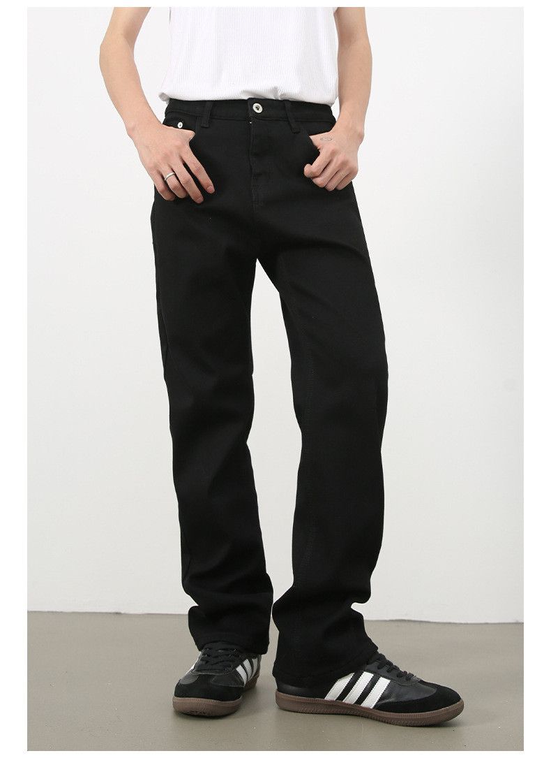 Japanese Brand × Jean American high street straight casual versatile jeans for men Size US 32 / EU 48 - 4 Thumbnail