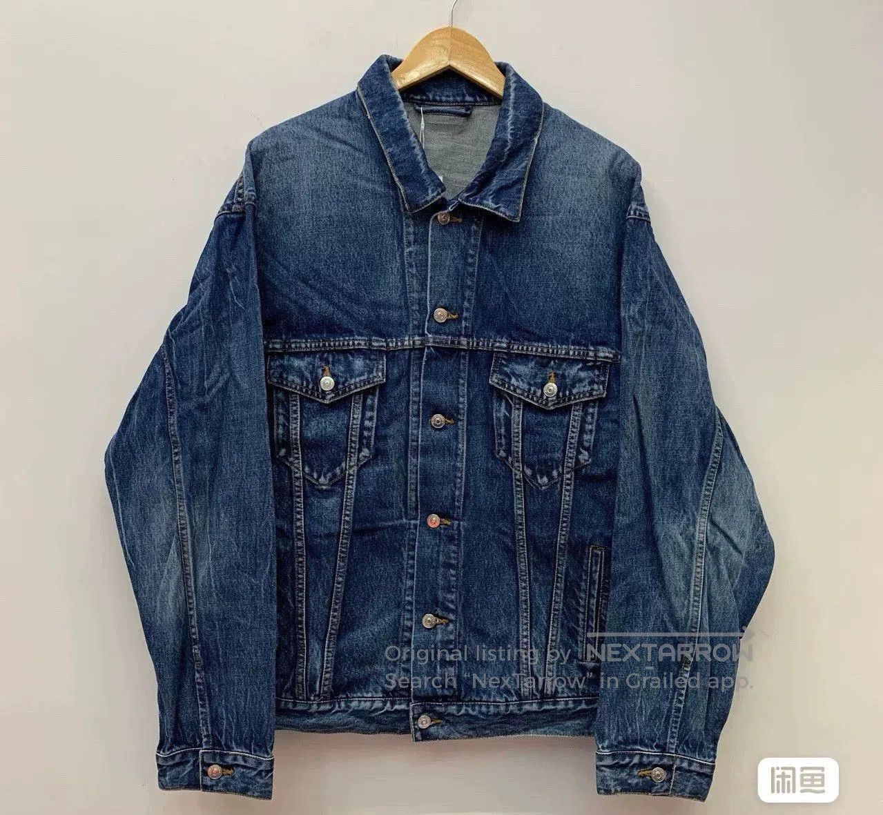 Balenciaga Balenciaga Japan Limited Denim Jacket. Size US S / EU 44-46 / 1 - 1 Thumbnail