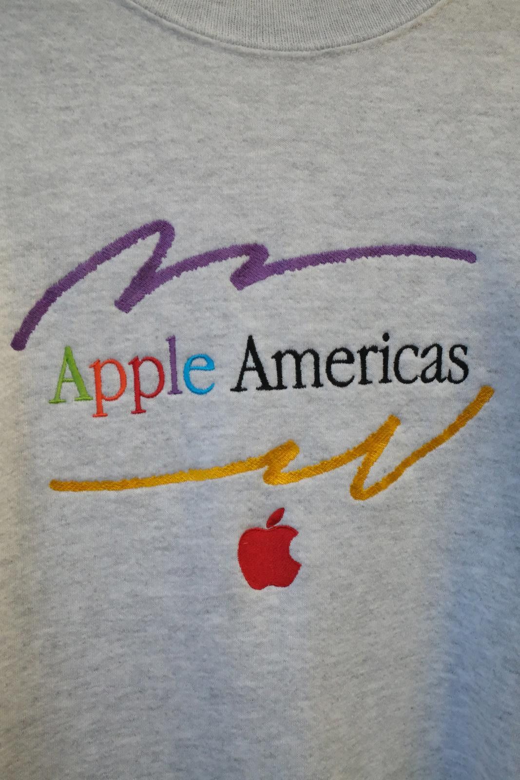 Lee 90's Heavyweight Lee Apple Americas Crewneck Size XL / US 12-14 / IT 48-50 - 2 Thumbnail
