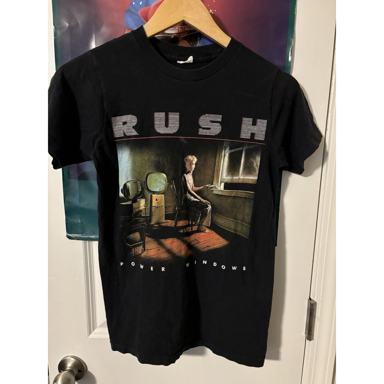 Other Vintage y2k rush power windows band Shirt Black Size Small Size US S / EU 44-46 / 1 - 1 Thumbnail