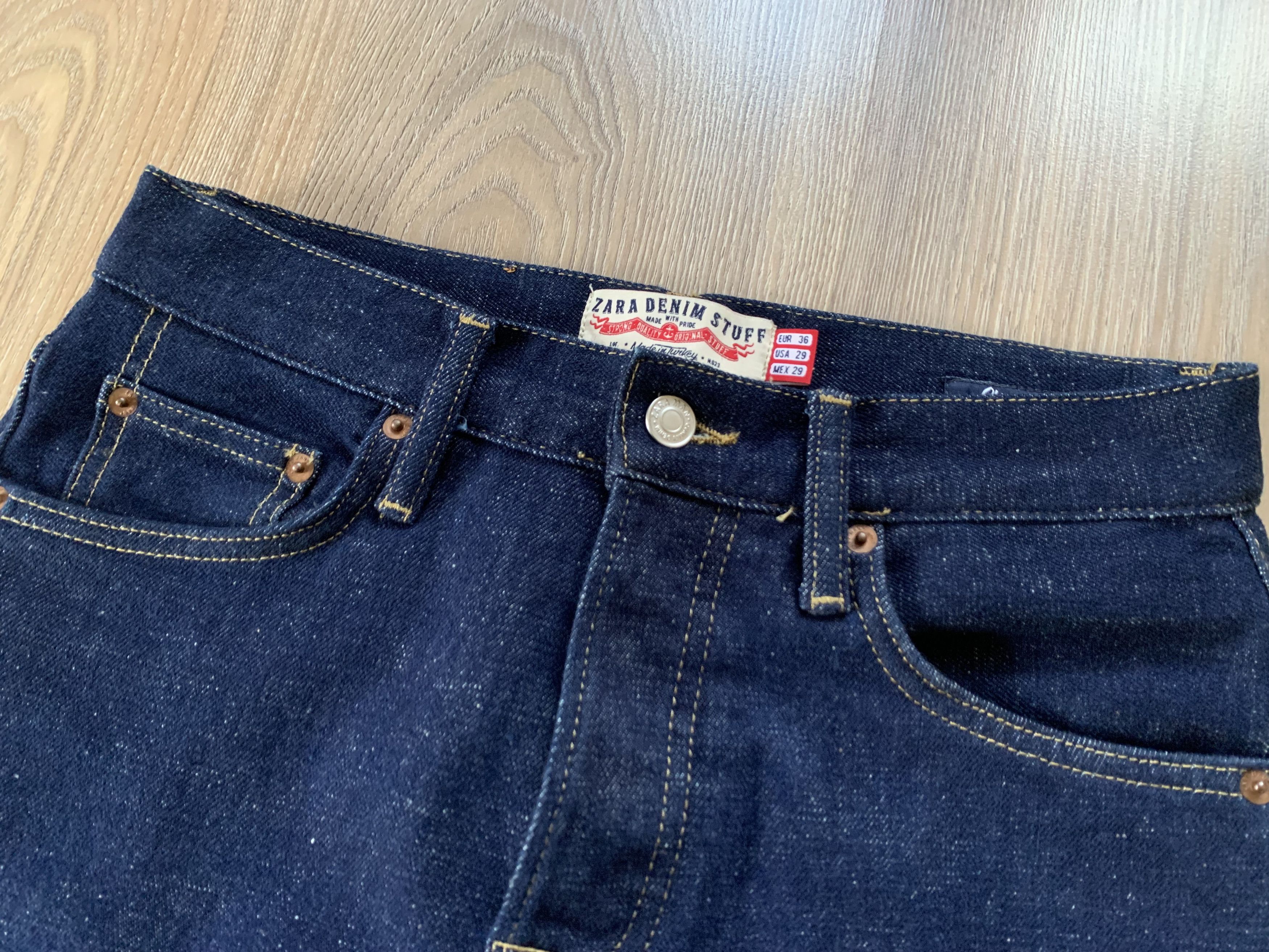 Zara Zara Denim Stuff Raw Jeans Size US 29 - 4 Thumbnail