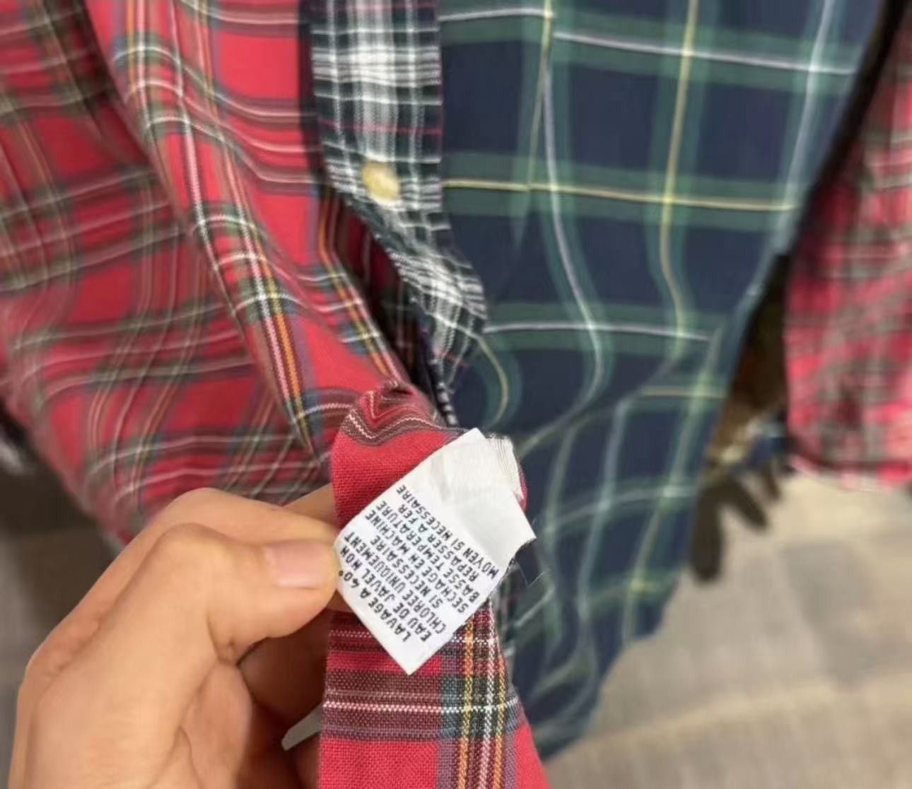Ralph Lauren Vintage Ralph Lauren shirt, made of patchwork fabric. Size M / US 6-8 / IT 42-44 - 5 Thumbnail