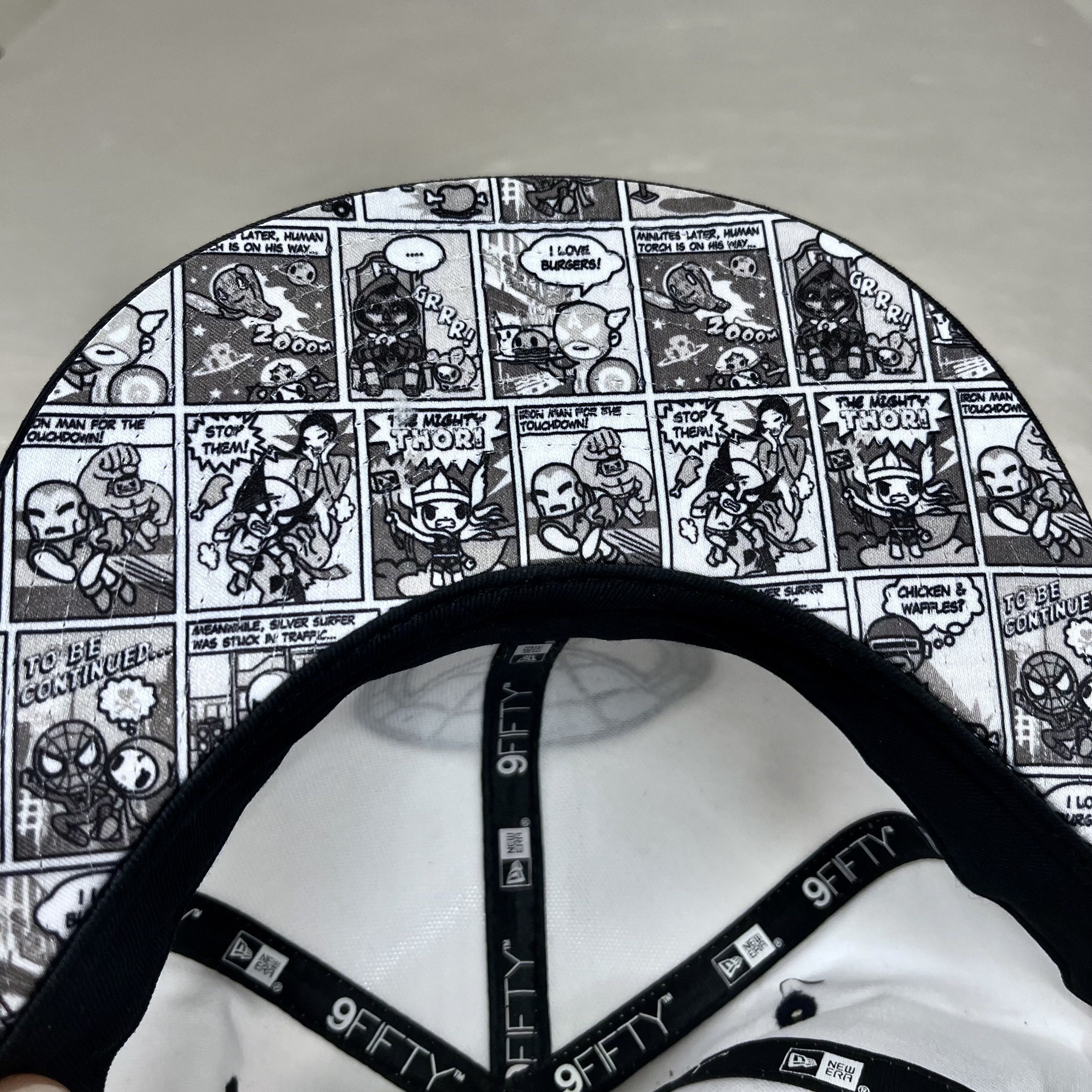 Marvel Comics × New Era × tokidoki Spiderman TKDK Tokidoki Marvel New Era 9FIFTY Snapback Hat Size ONE SIZE - 5 Thumbnail