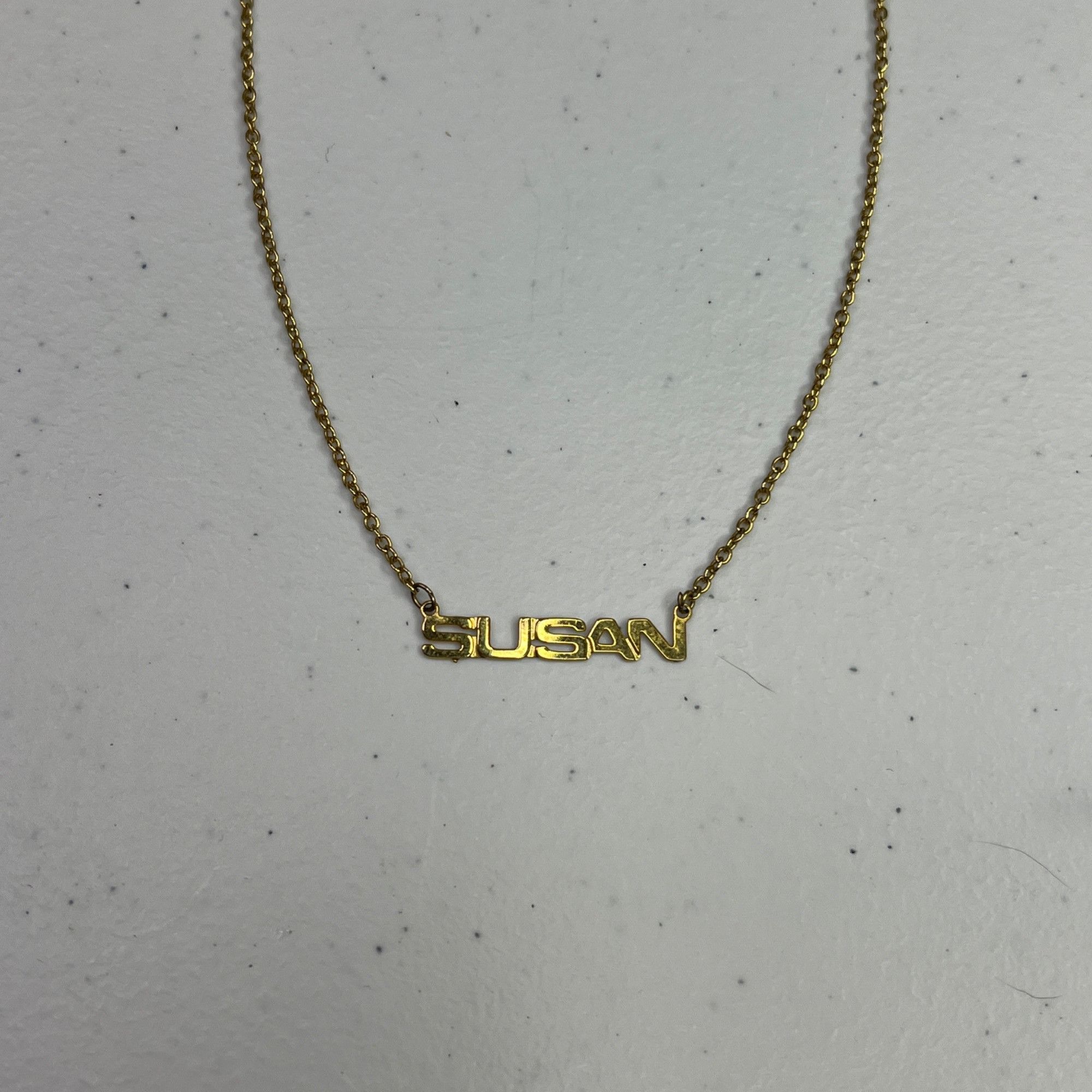 Designer Susan Women's Necklace on Gold Color 14” Alloy Chain Size ONE SIZE - 4 Thumbnail