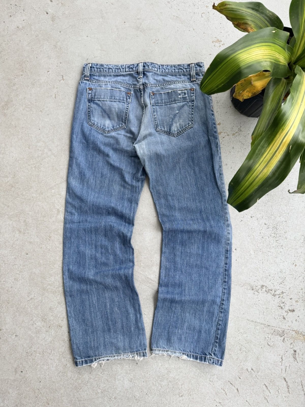 Joe's × Vintage Vintage Joe’s Faded Baggy Essential Denim Jeans Size US 36 / EU 52 - 1 Thumbnail