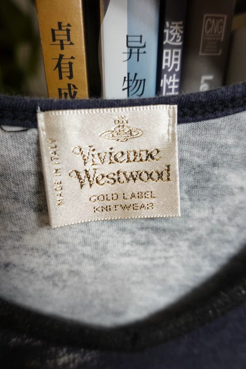 Vivienne Westwood Vivienne Westwood Golden Tag T-shirt top Size S / US 4 / IT 40 - 8 Thumbnail