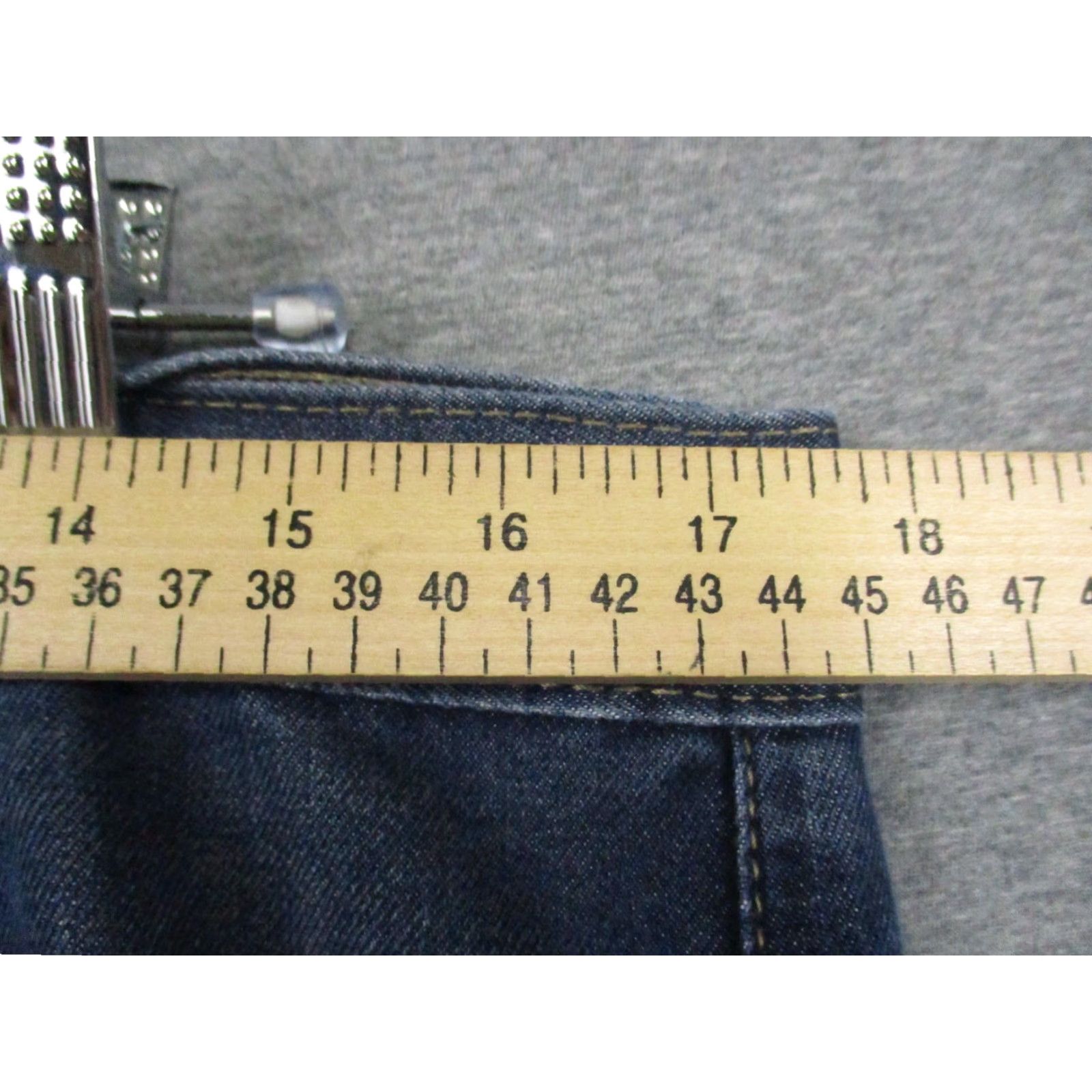 Denime VINTAGE Paper Denim & Cloth Jeans 36x32 Men's Blue Straight Comfort Fit Size US 36 / EU 52 - 4 Thumbnail