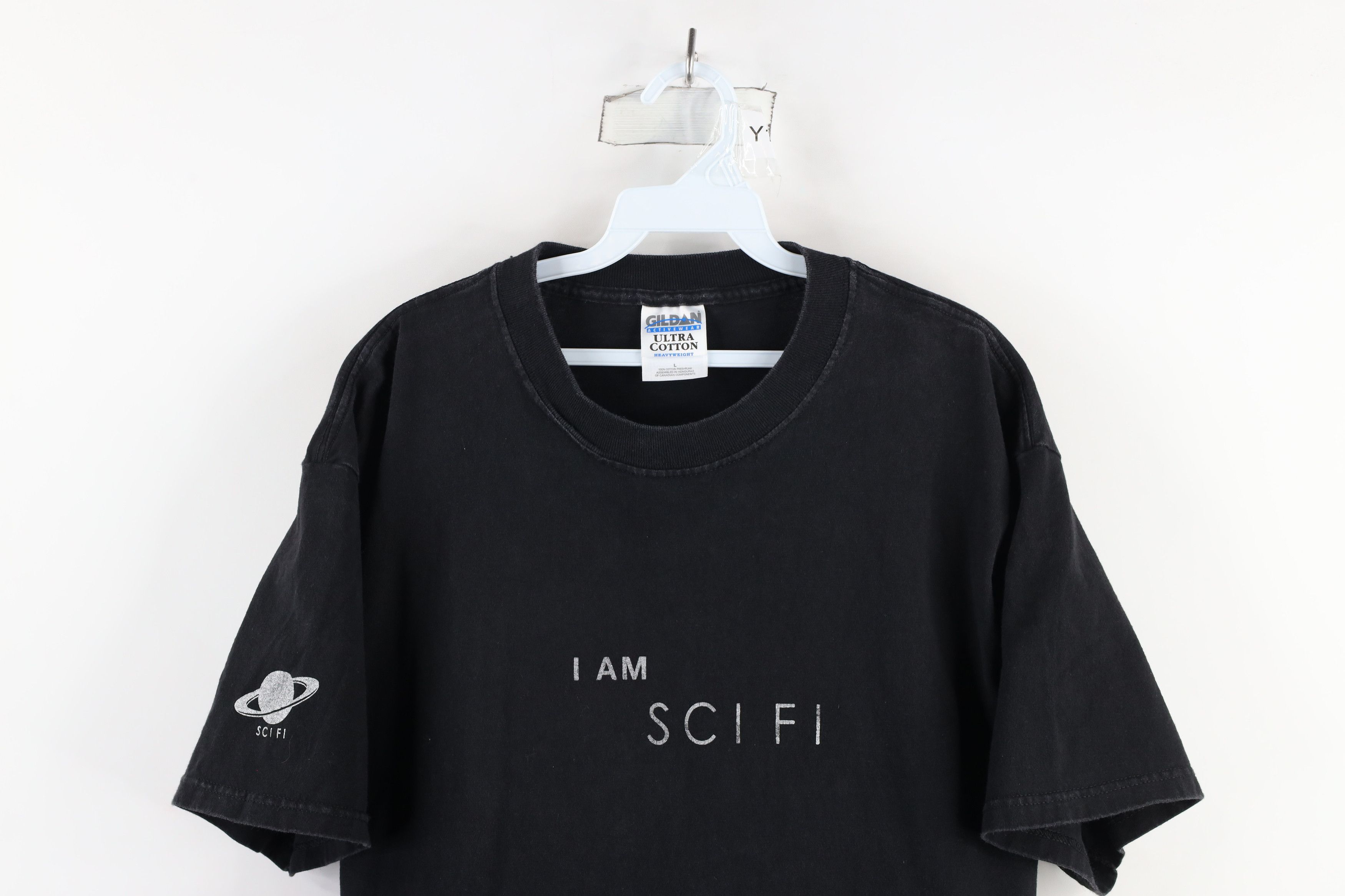 Vintage Vintage Y2K Streetwear I Am Sci Fi Science Fiction T-Shirt Size US L / EU 52-54 / 3 - 2 Thumbnail