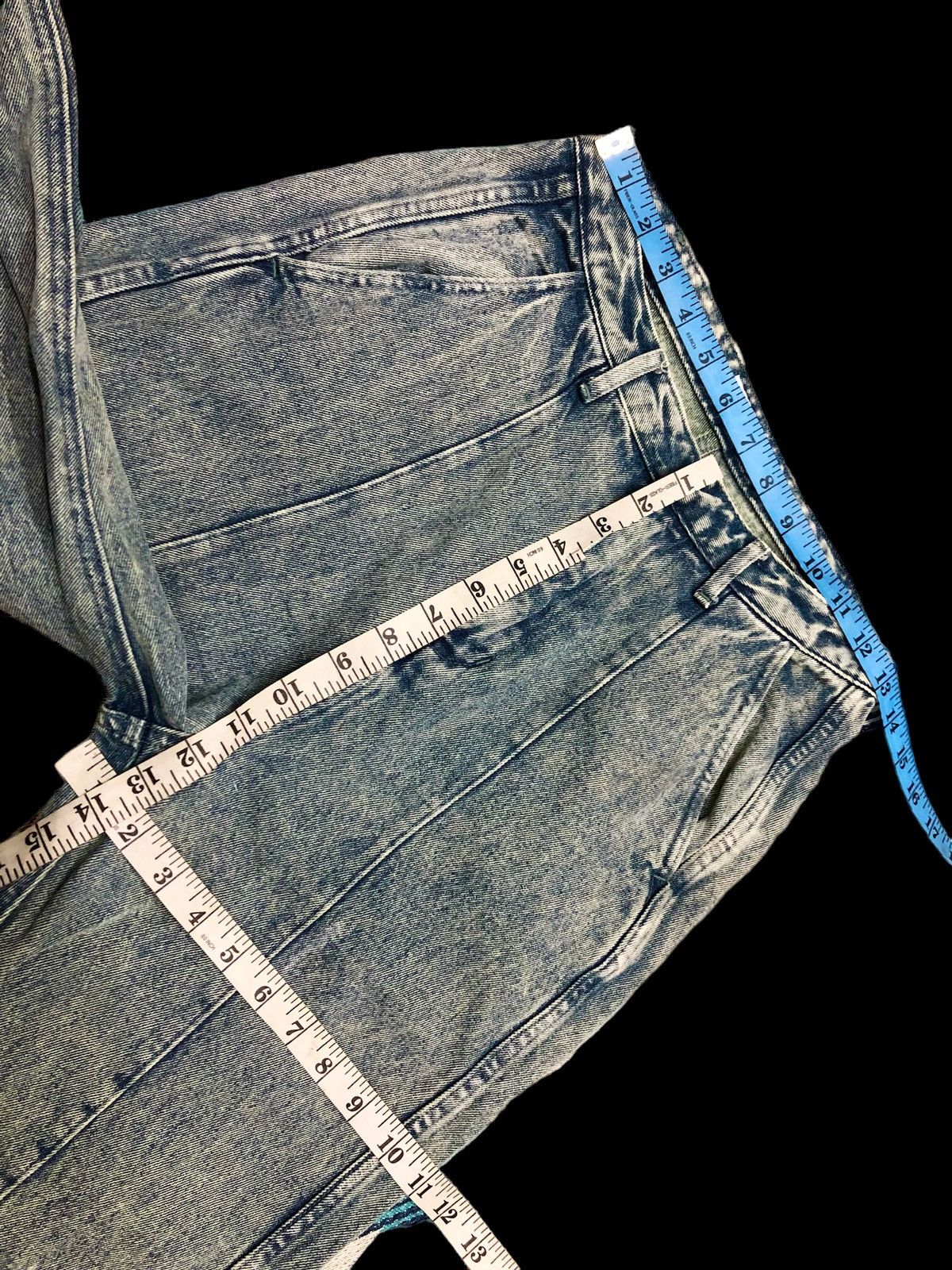 HARE × Japanese Brand FLARE‼️‼️RECONSTRUCTED DENIM BY HARE Size 26" / US 2 / IT 38 - 9 Thumbnail