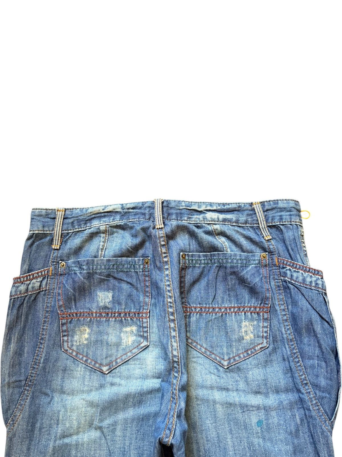 Dsquared2 Vintage Japanese Brand Painted Distressed Jeans Size 30" / US 8 / IT 44 - 4 Thumbnail