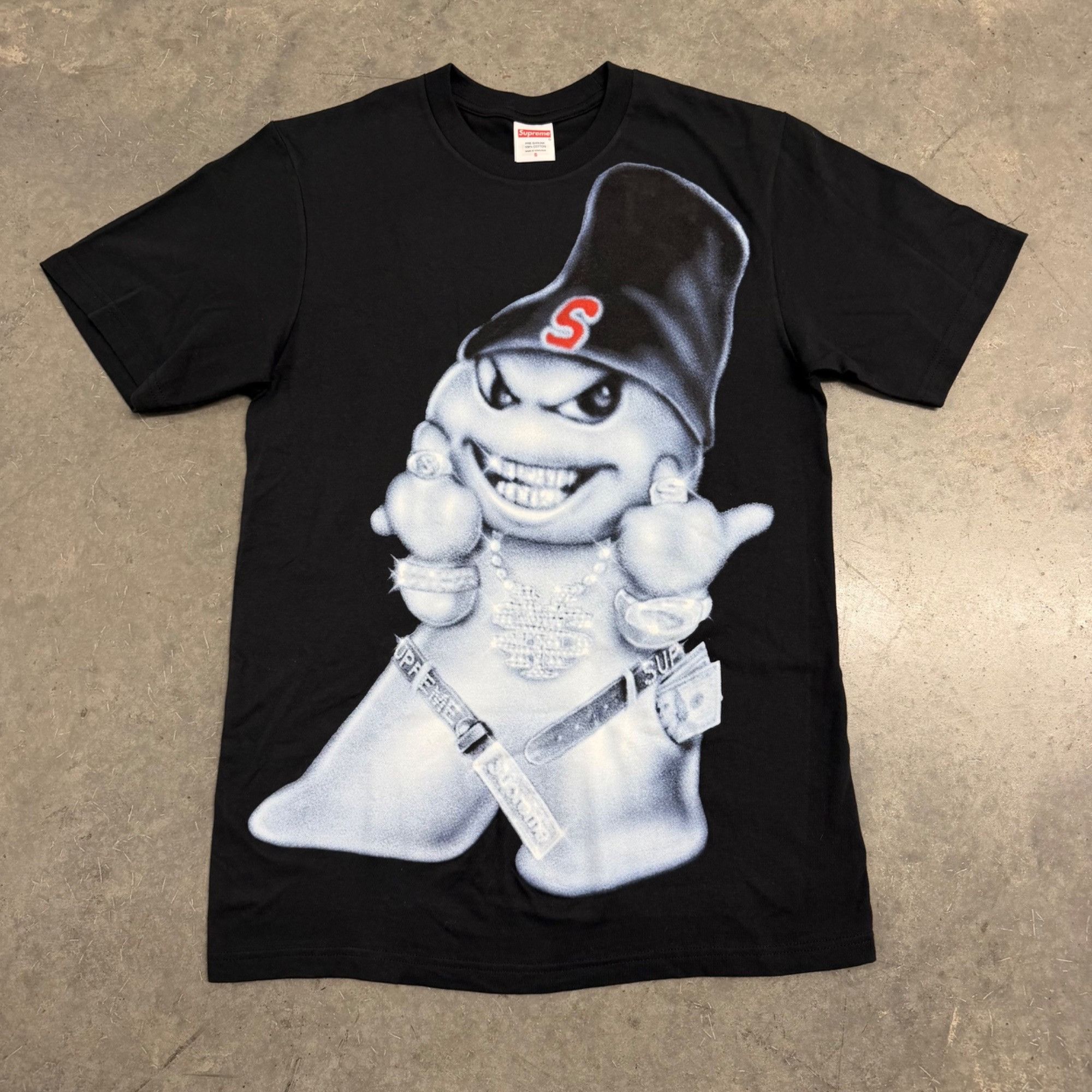 Supreme Supreme Snowman Tee black xxl Art dealer opium | Grailed