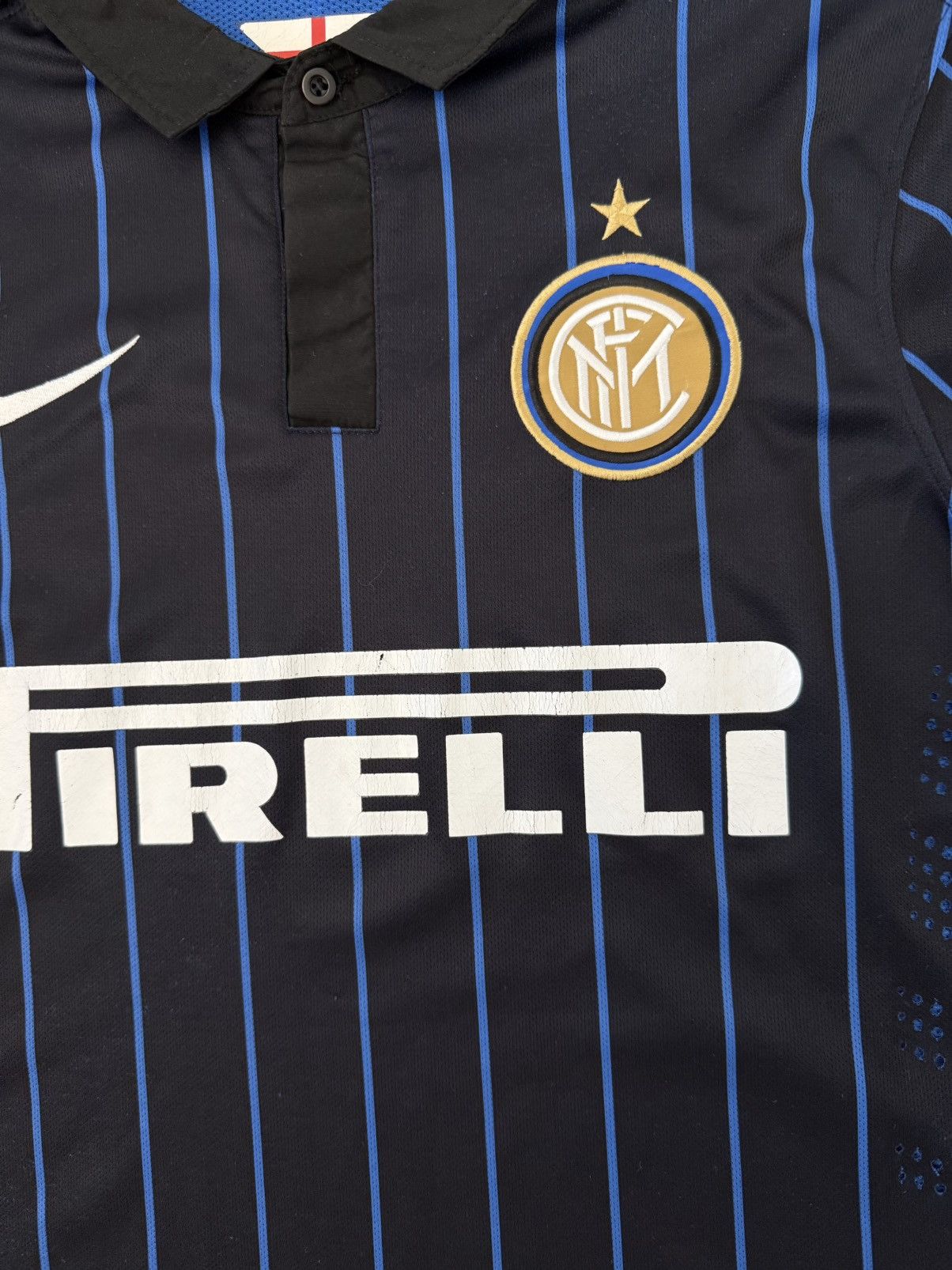 Vintage Inter Milan 2014 Soccer Y2K Bolecore Football Drill Jersey Size US M / EU 48-50 / 2 - 4 Thumbnail