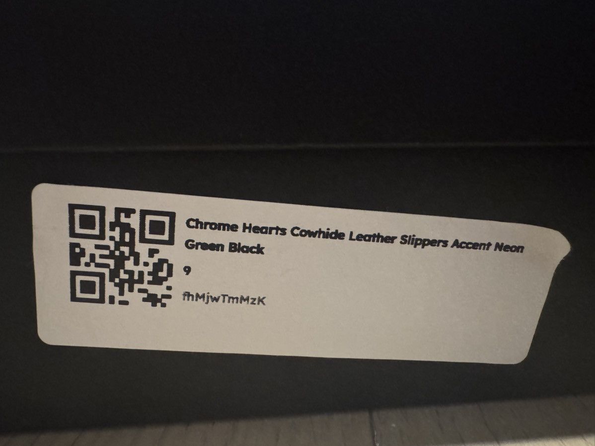 Chrome Hearts Chrome Hearts Zebra Stud Slides Size US 9 / EU 42 - 3 Thumbnail