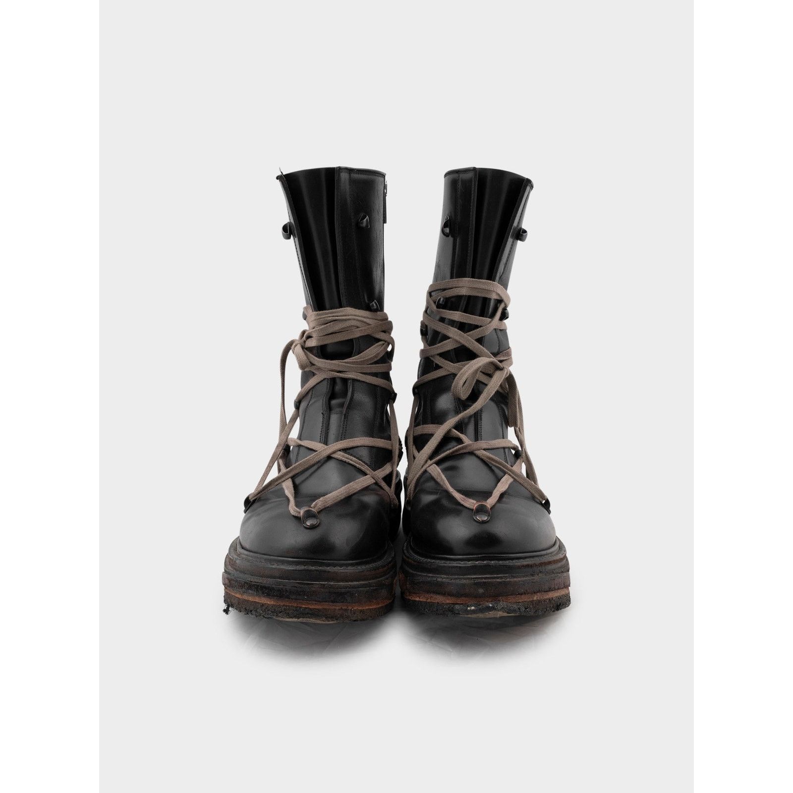 Rick Owens ‘Glitter’ Lego Sole Pentagram Boots Size US 9 / EU 42 - 5 Thumbnail
