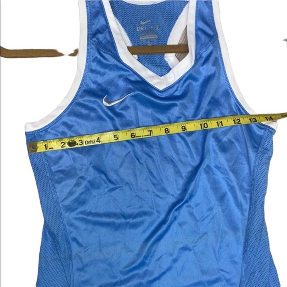 Nike Nike I Dry-Fit Light Blue Jersey Small Size ONE SIZE - 3 Thumbnail