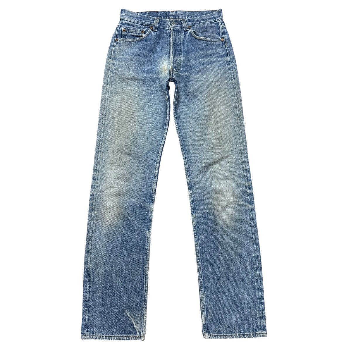 Levi's Vintage 80s Levis 501 Distressed Jeans Size US 29 - 1 Thumbnail