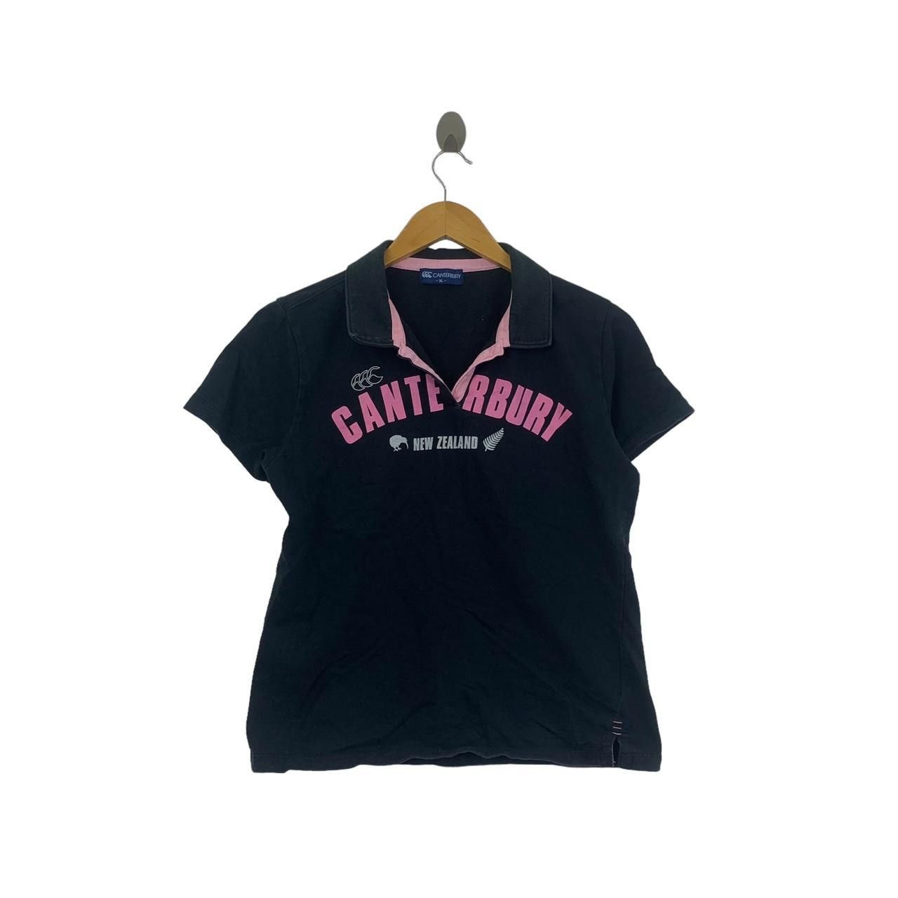 Canterbury of New Zealand Vintage CANTERBURY NEW ZEALAND Pink Polo Tee Shirt Top Size XL / US 12-14 / IT 48-50 - 1 Thumbnail
