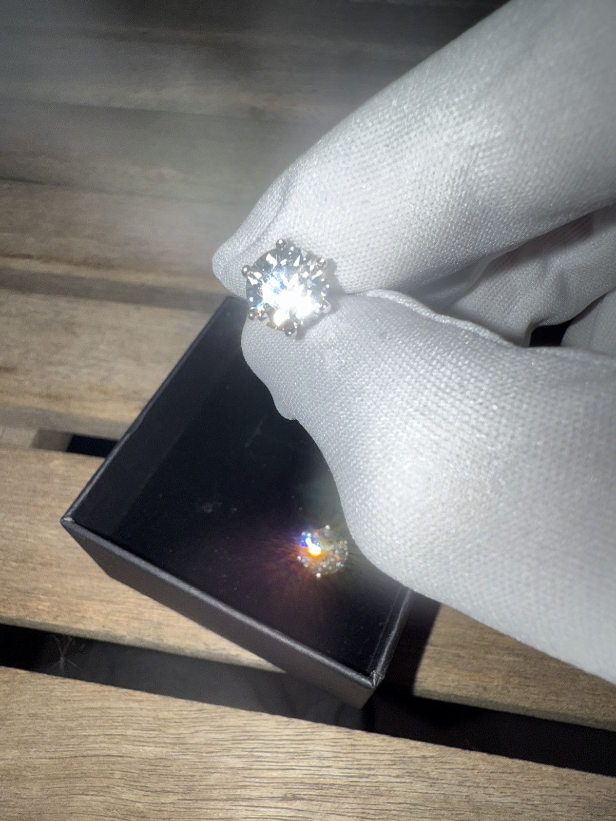 Other VVS Moissanite Earrings Size ONE SIZE - 1 Thumbnail