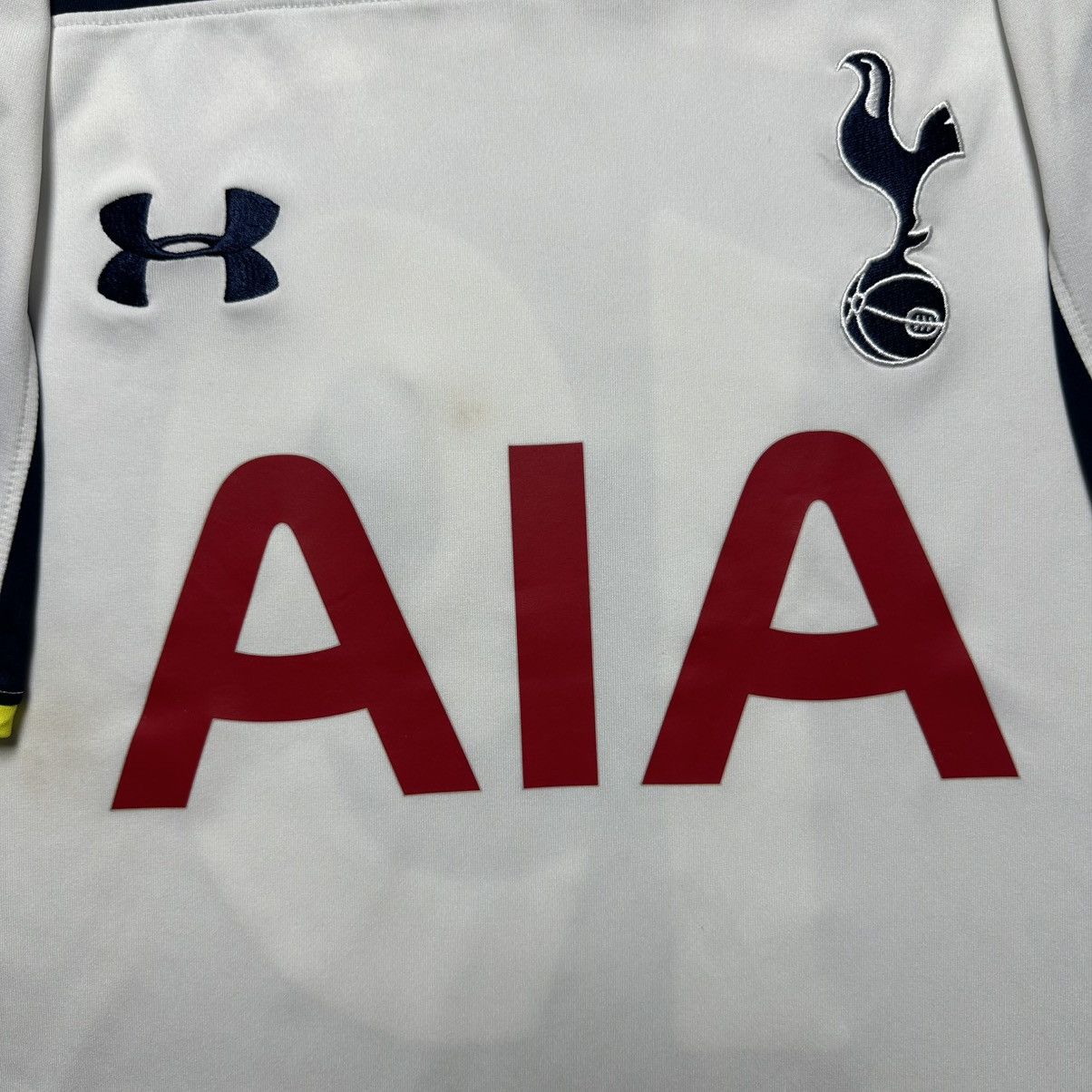 Under Armour TOTTENHAM UNDER ARMOUR 2014/2015 FOOTBALL JERSEY #19 DEMBELE Size US L / EU 52-54 / 3 - 5 Thumbnail