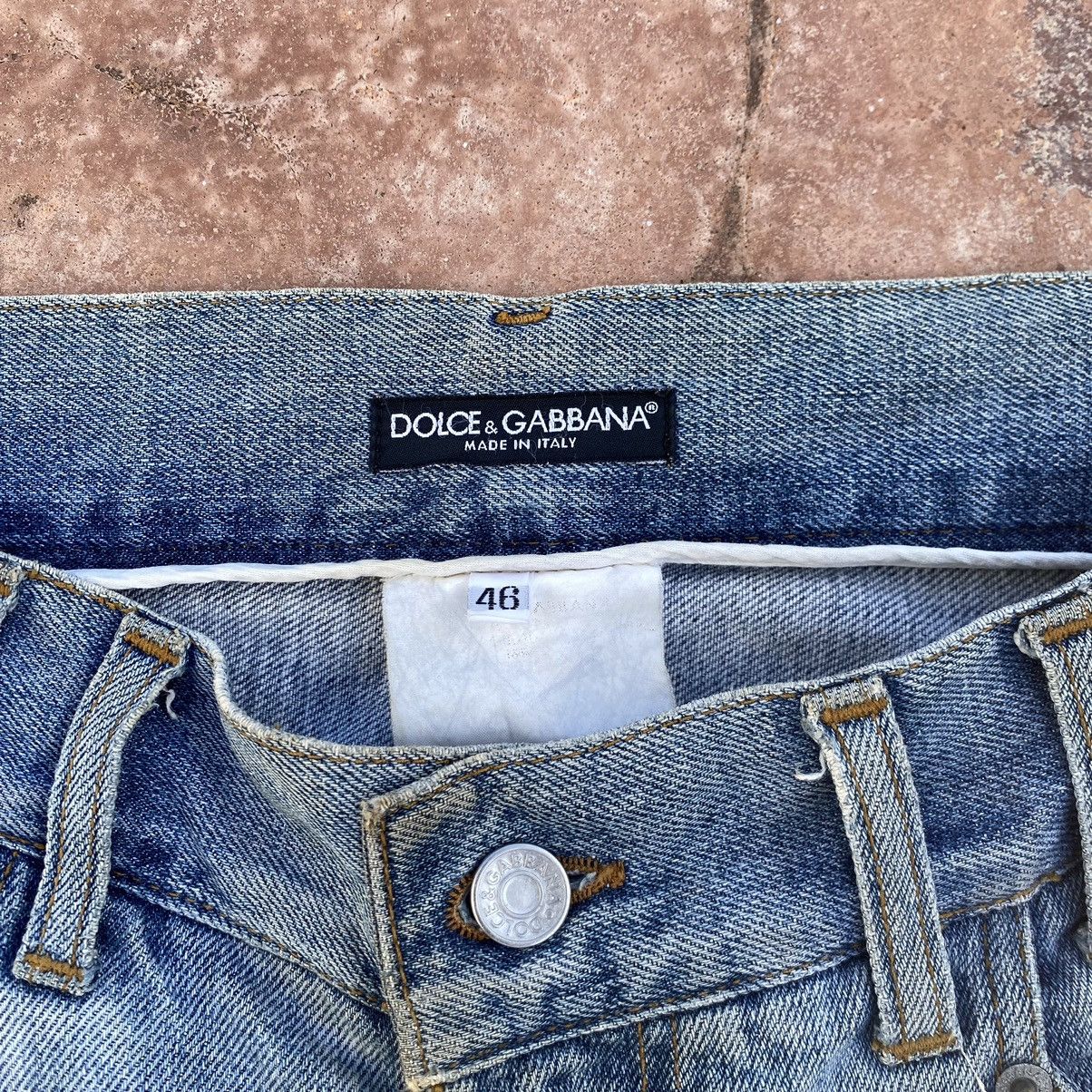 Dolce & Gabbana Thrashed Vintage Dolce & Gabbana ERD GRUNGE JEANS Size US 32 / EU 48 - 10 Thumbnail
